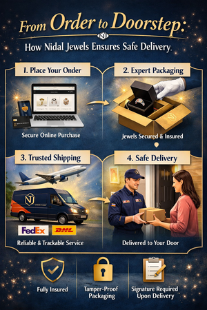 From Order to Doorstep: How Nidal Jewels Ensures Safe Delivery