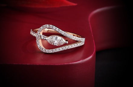 Nidal Jewels | Celestial Grace Marquise Shape Ring