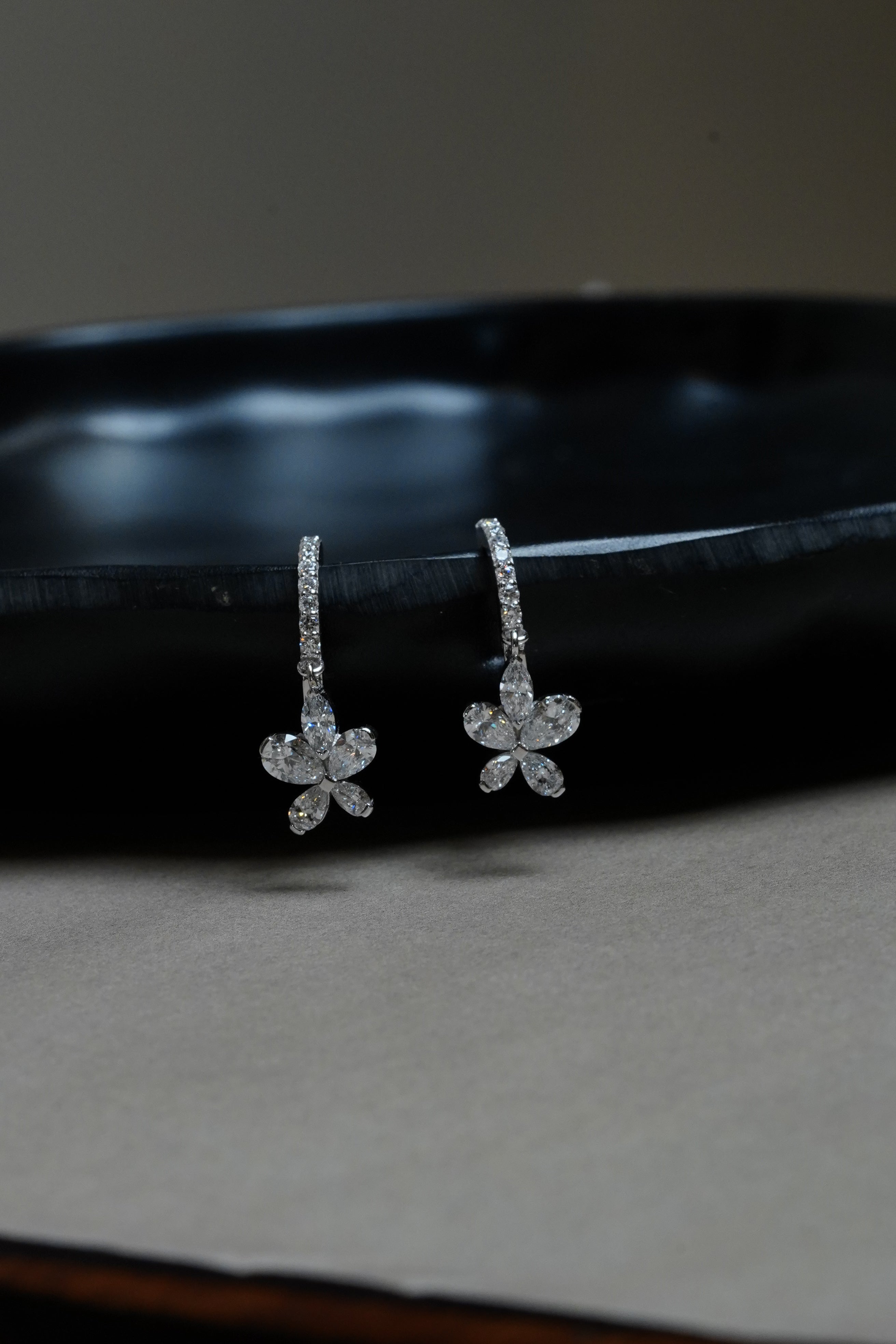 Nidal Jewels | Blooming Radiance Diamond Earrings - Nidal Jewels