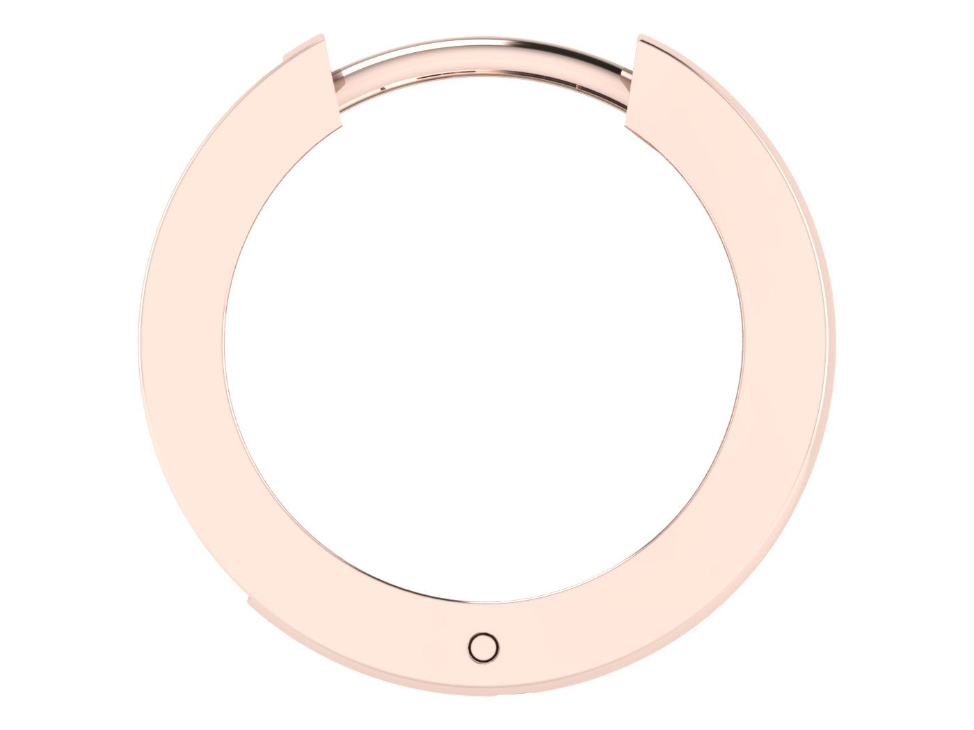 Nidal Jewels | Urban Edge Oval Diamond & White Gold Hoops - Nidal Jewels