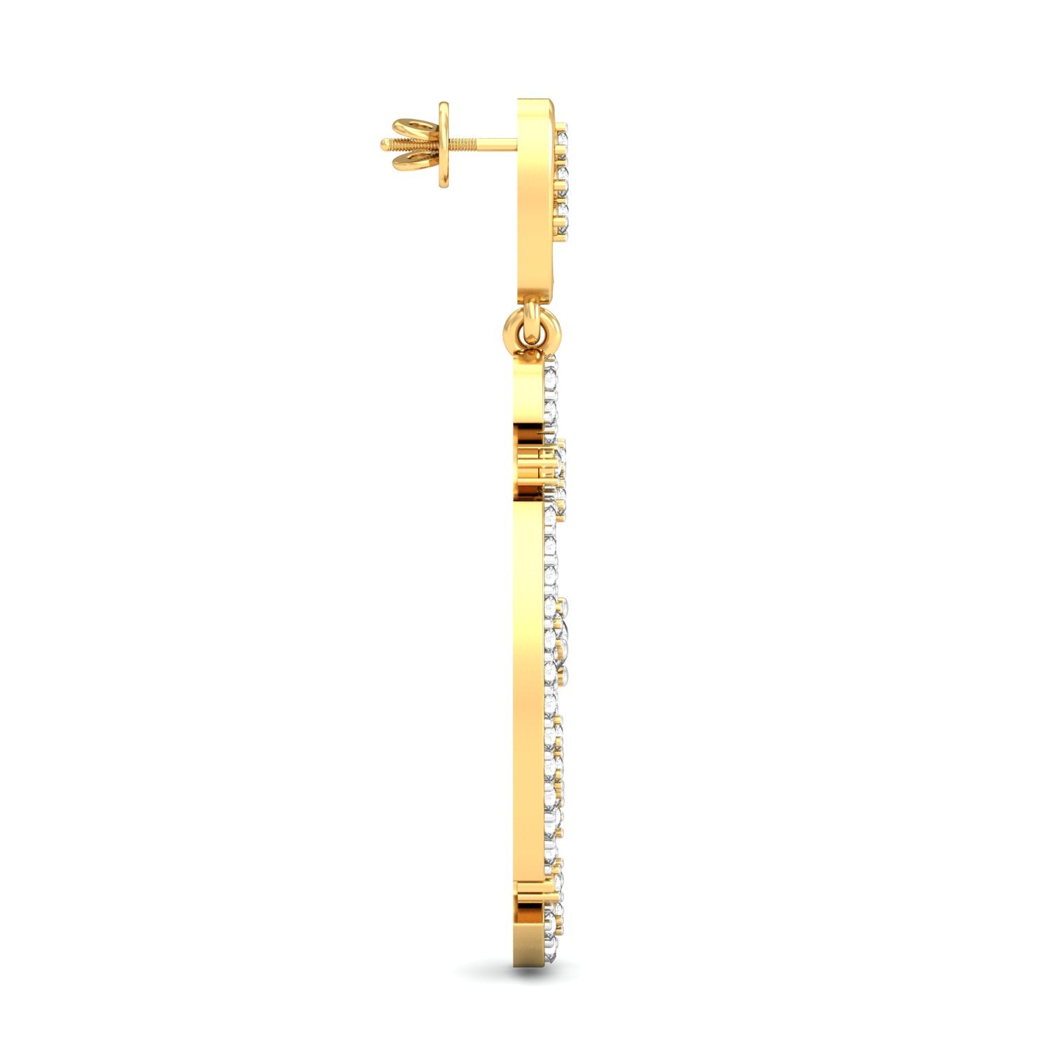 Nidal Jewels | Abstract Diamond Cluster Danglers