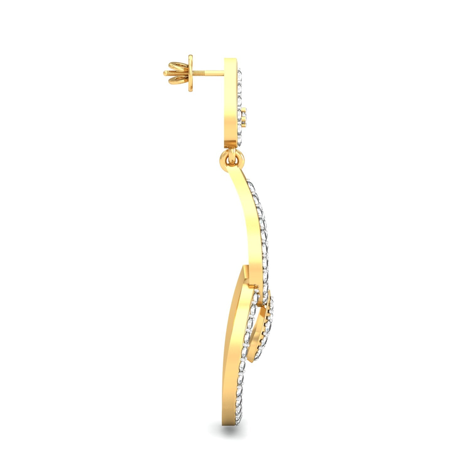 Nidal Jewels | Teardrop Diamond Cluster Earrings