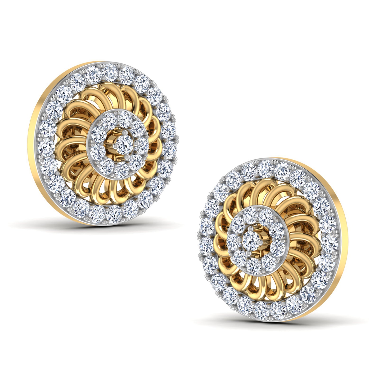 Nidal Jewels | Orb of Elegance Diamond Studs
