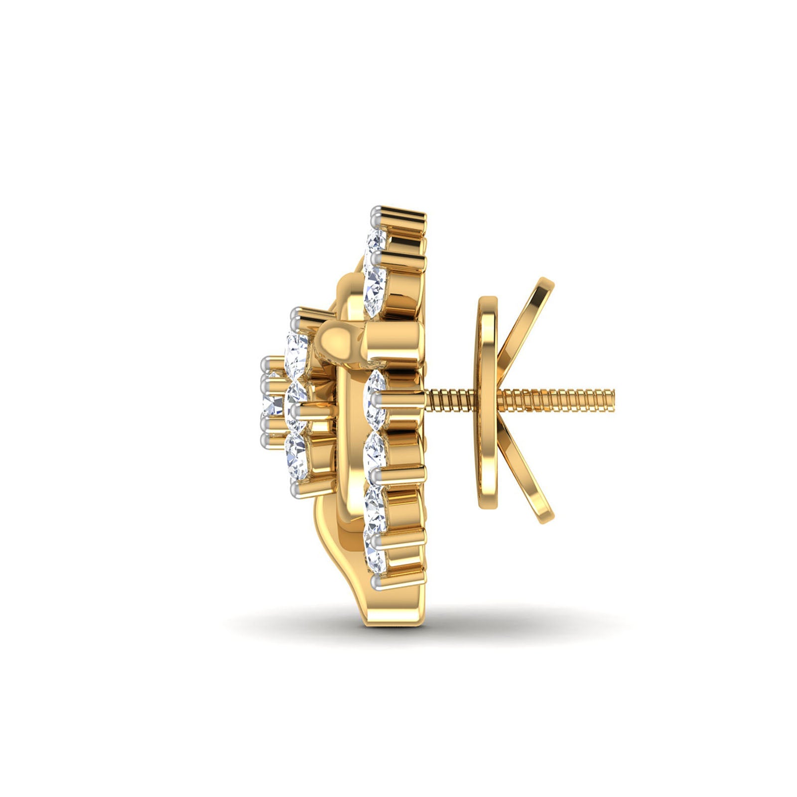 Nidal jewels | Soleil Floral Diamond Studs