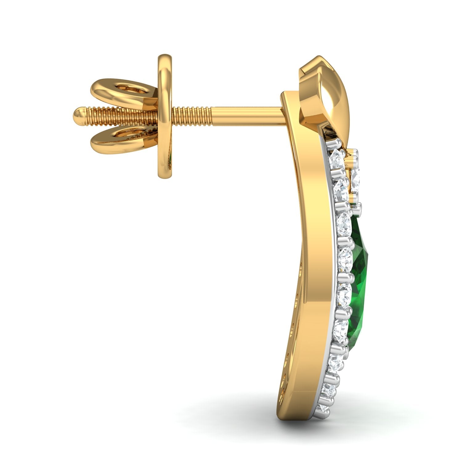 Nidal Jewels | Forest Gem Gold and Diamond Pendant