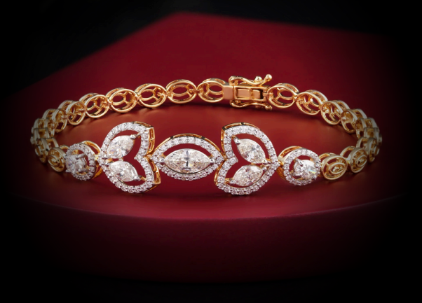 Nidal Jewels | Gilded Brilliance Bracelet