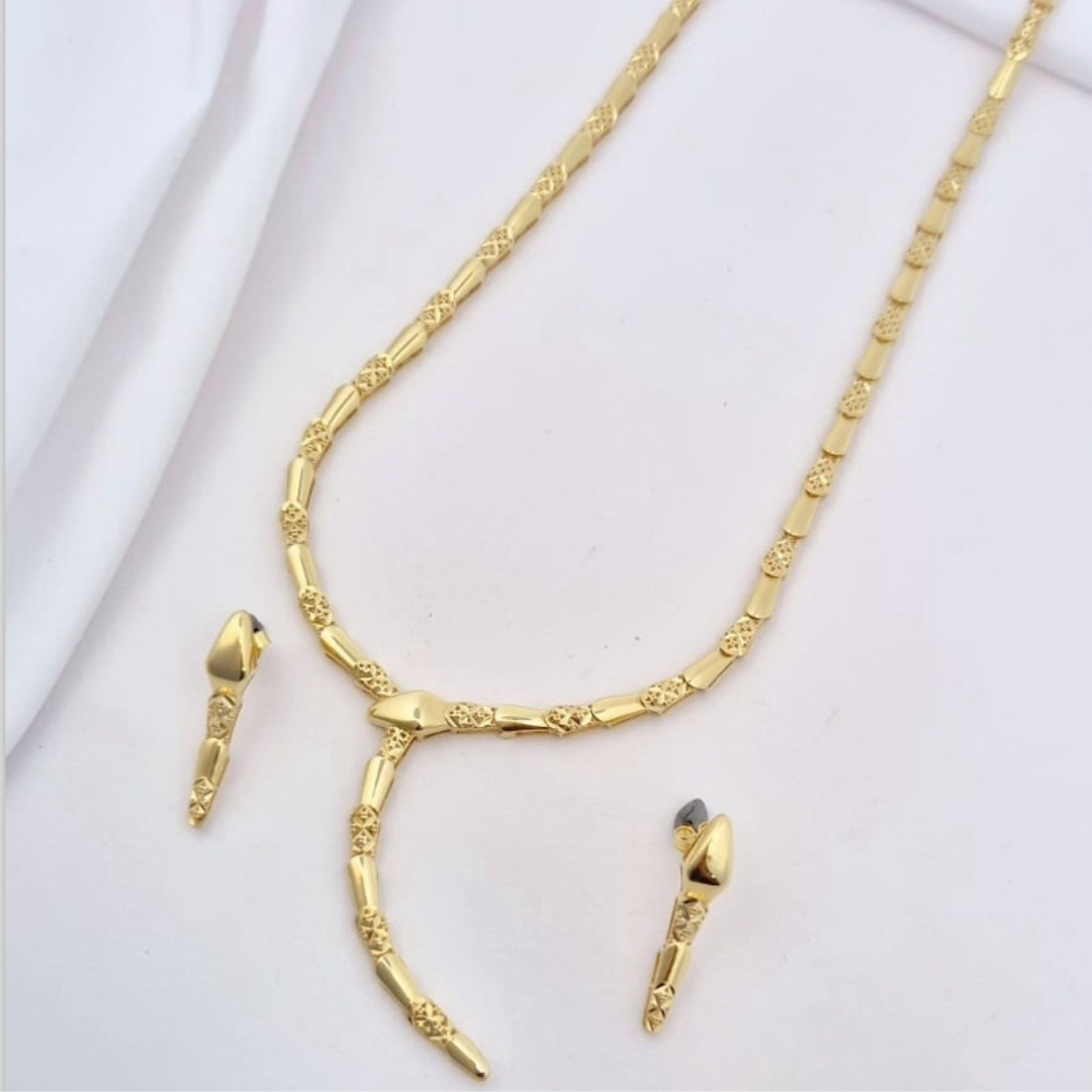 Nidal Jewels | Gilded Essence Necklace Set
