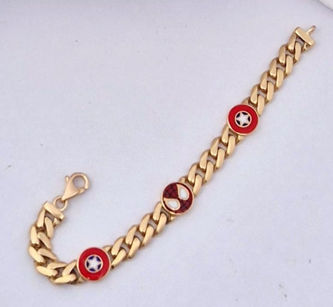 Nidal Jewels | Mini Marvel Rose Gold Baby Bracelet