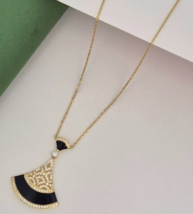 Nidal Jewels | Mystic Gleam Gold Pendant
