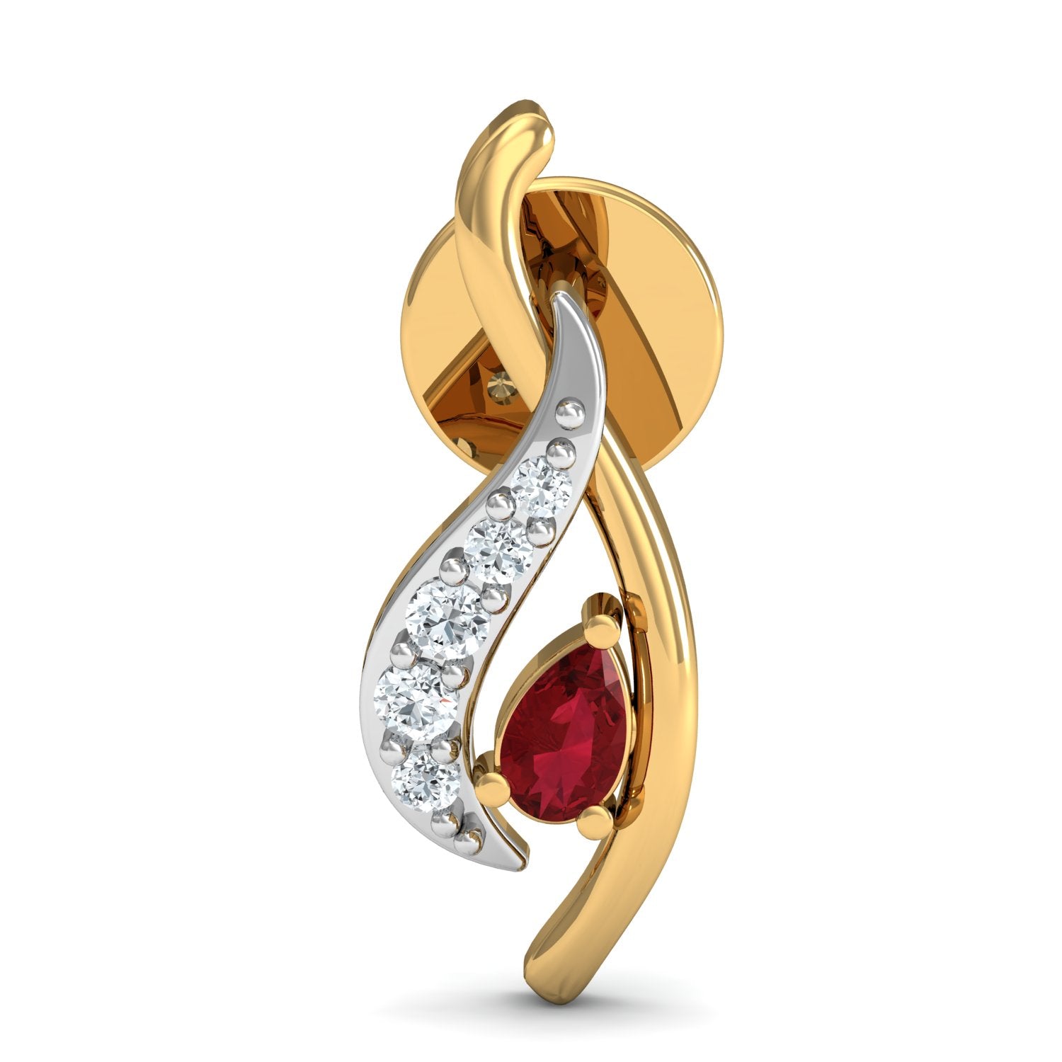 Nidal Jewels | Bloodstone Gold and Diamond Pendant Set