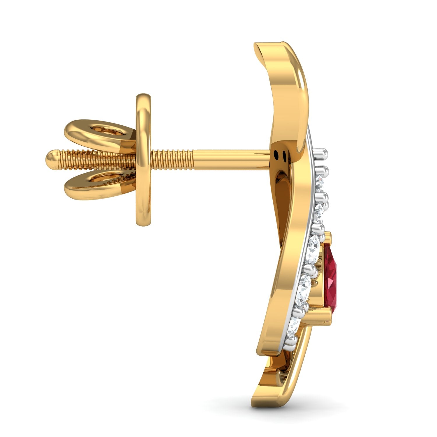 Nidal Jewels | Bloodstone Gold and Diamond Pendant Set