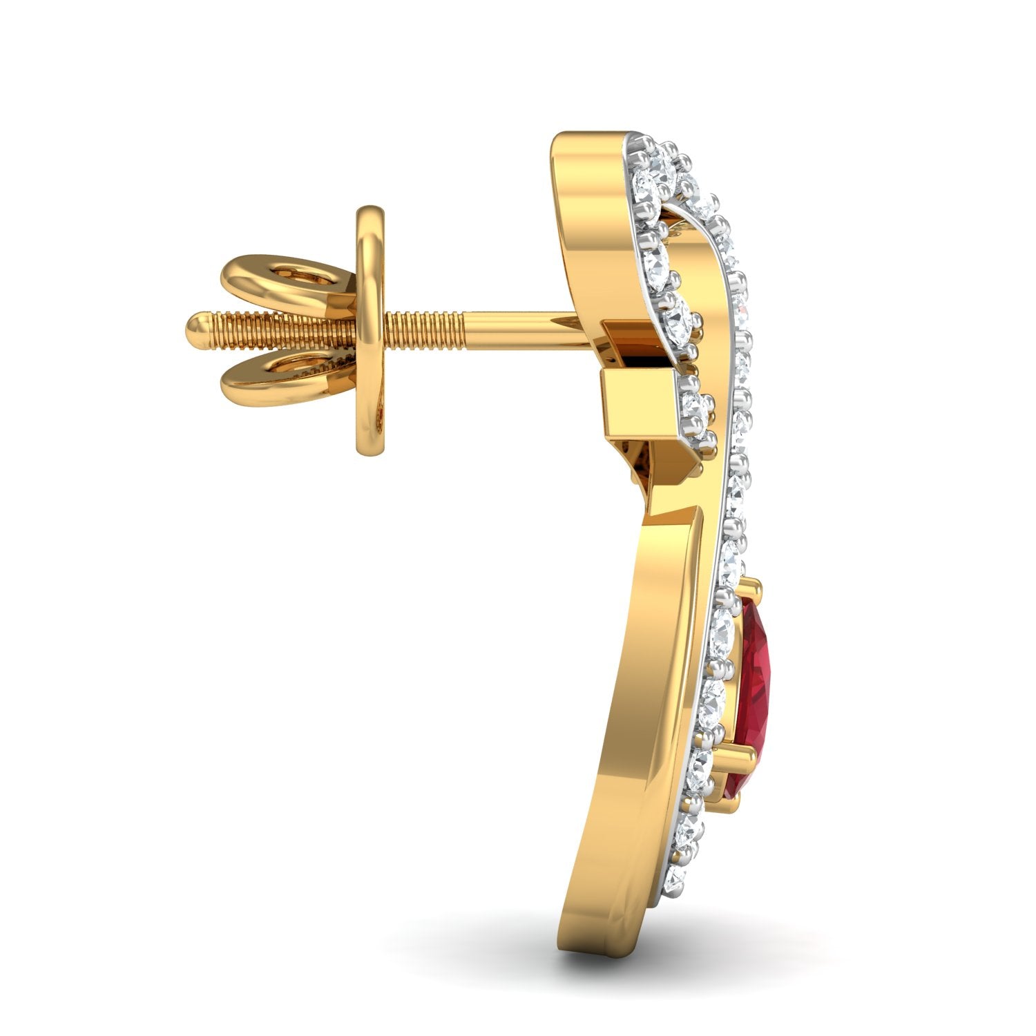 Nidal Jewels | Vermillion Promise Gold and Diamond Pendant Set