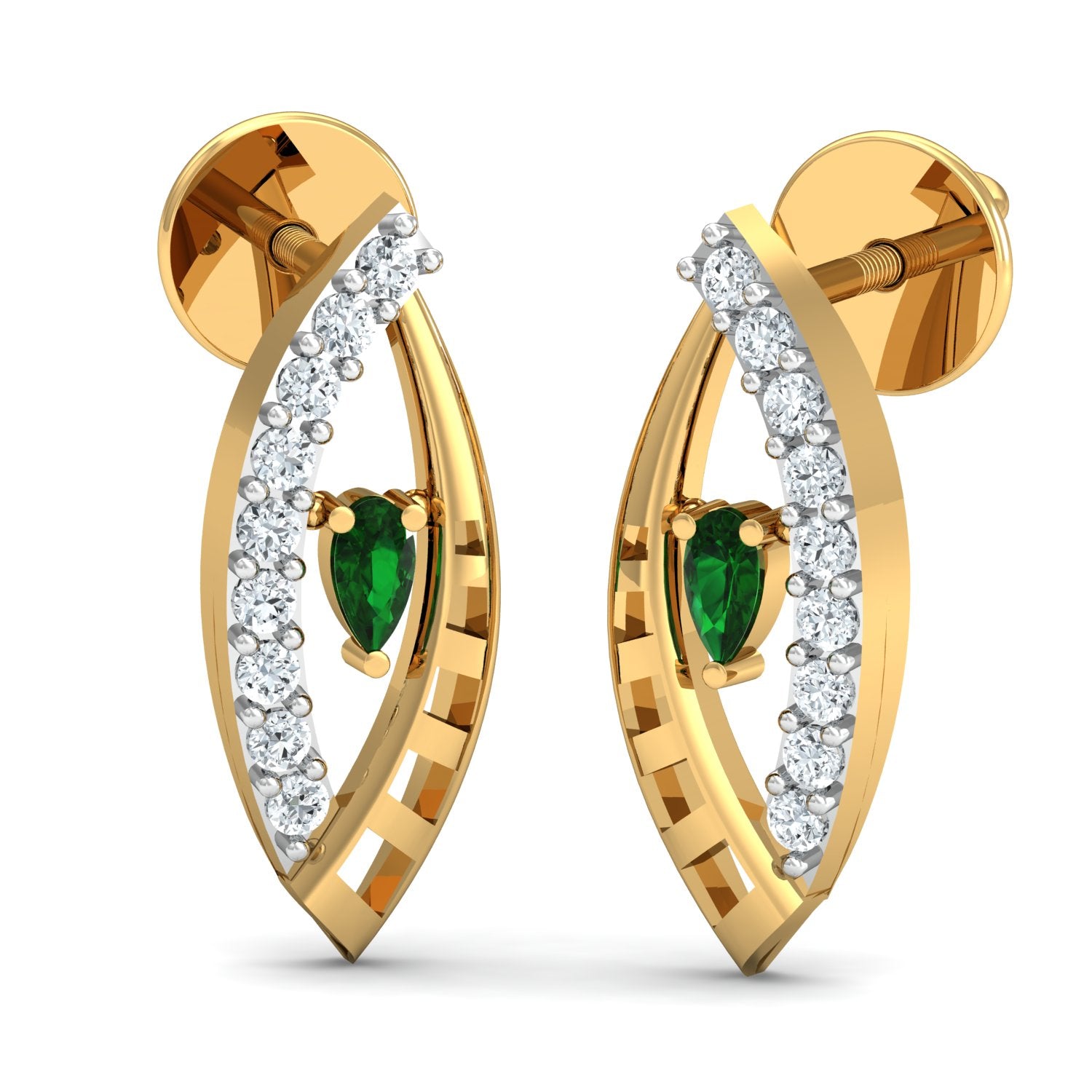 Nidal Jewels | Jade Treasure Gold and Diamond Pendant Set