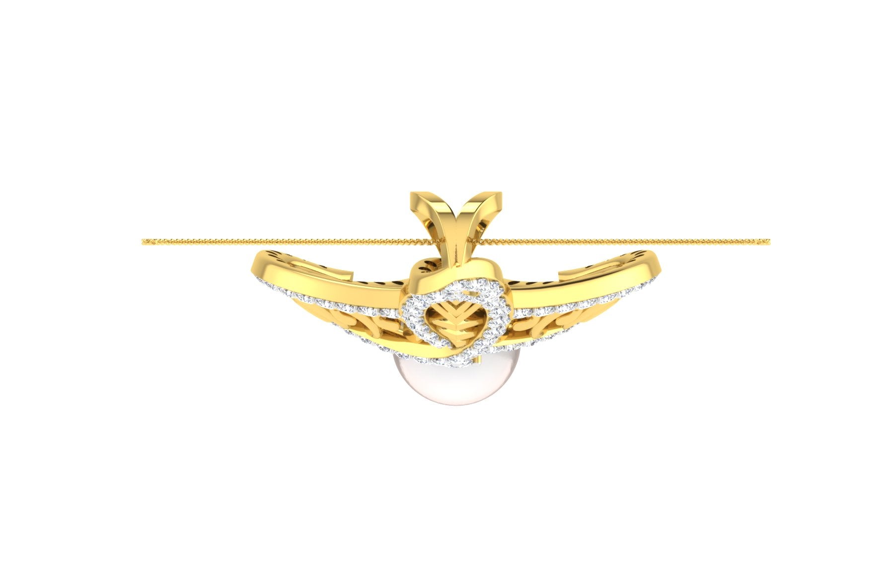 Nidal Jewels | Pearlescent Chandelier Pendant Set