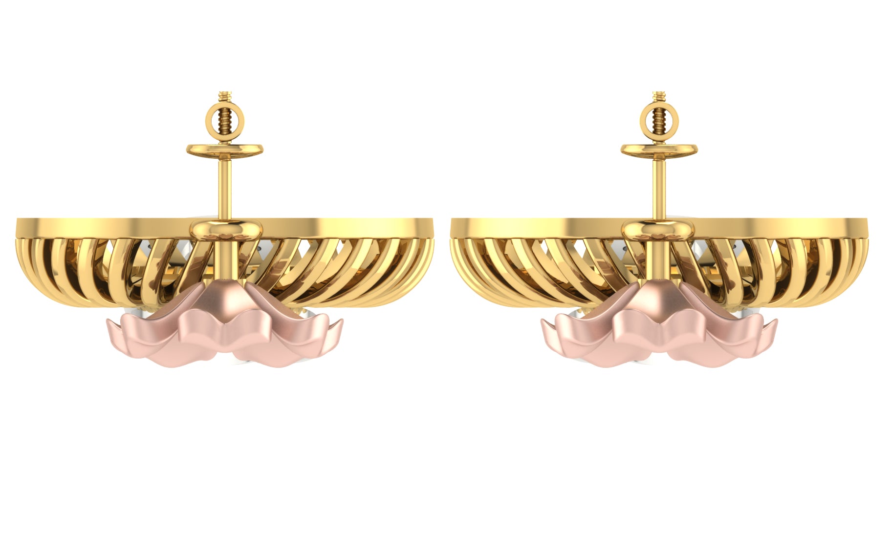 Nidal Jewels | Elegant Ruby Pendant Set