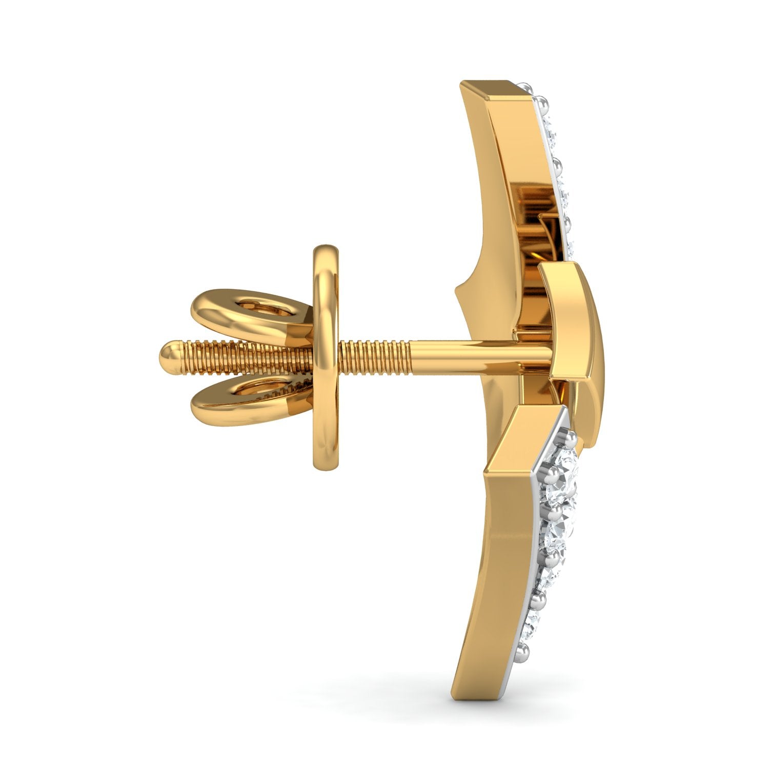 Nidal Jewels| Prism Play Gold and Diamond Pendant - Nidal Jewels
