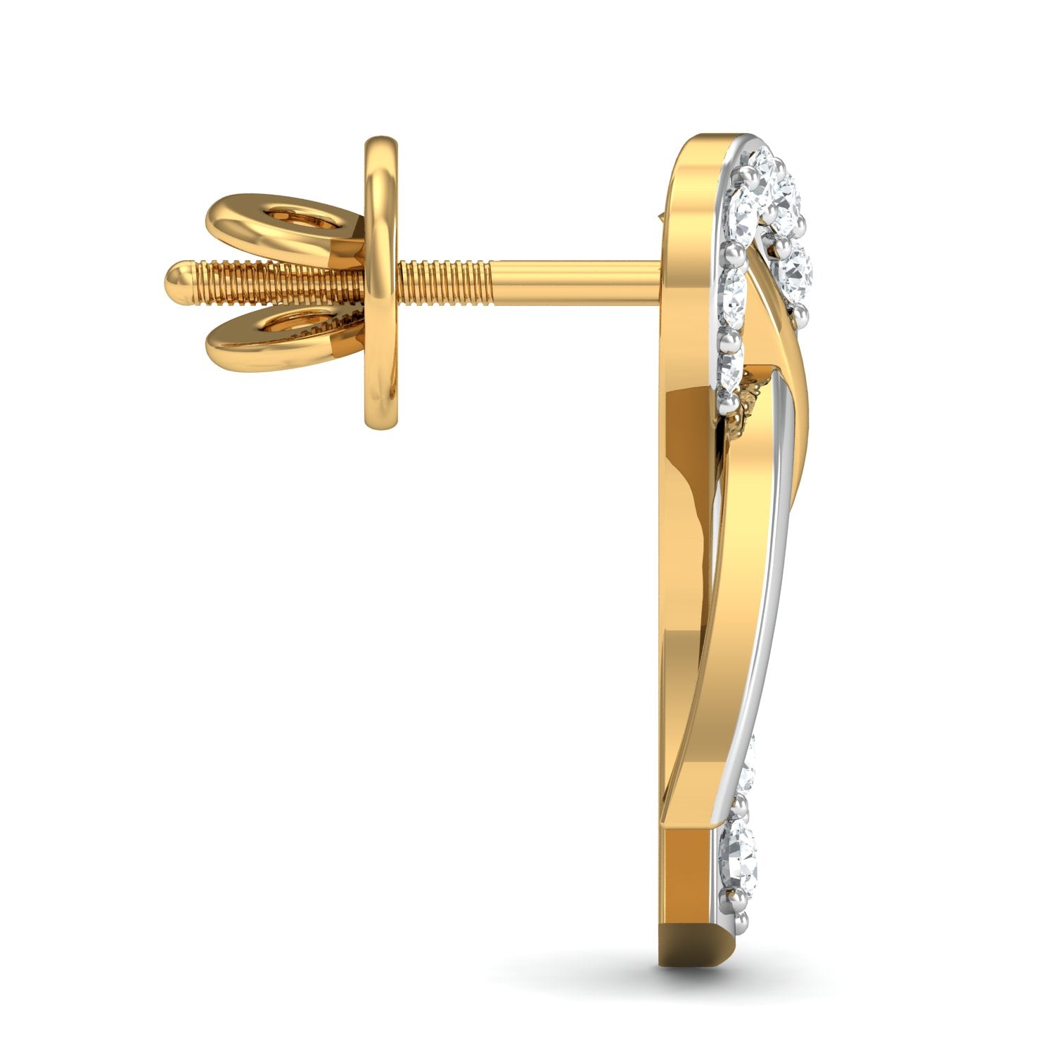 Nidal Jewels| Radiant Ribbon Gold and Diamond Pendant Set - Nidal Jewels