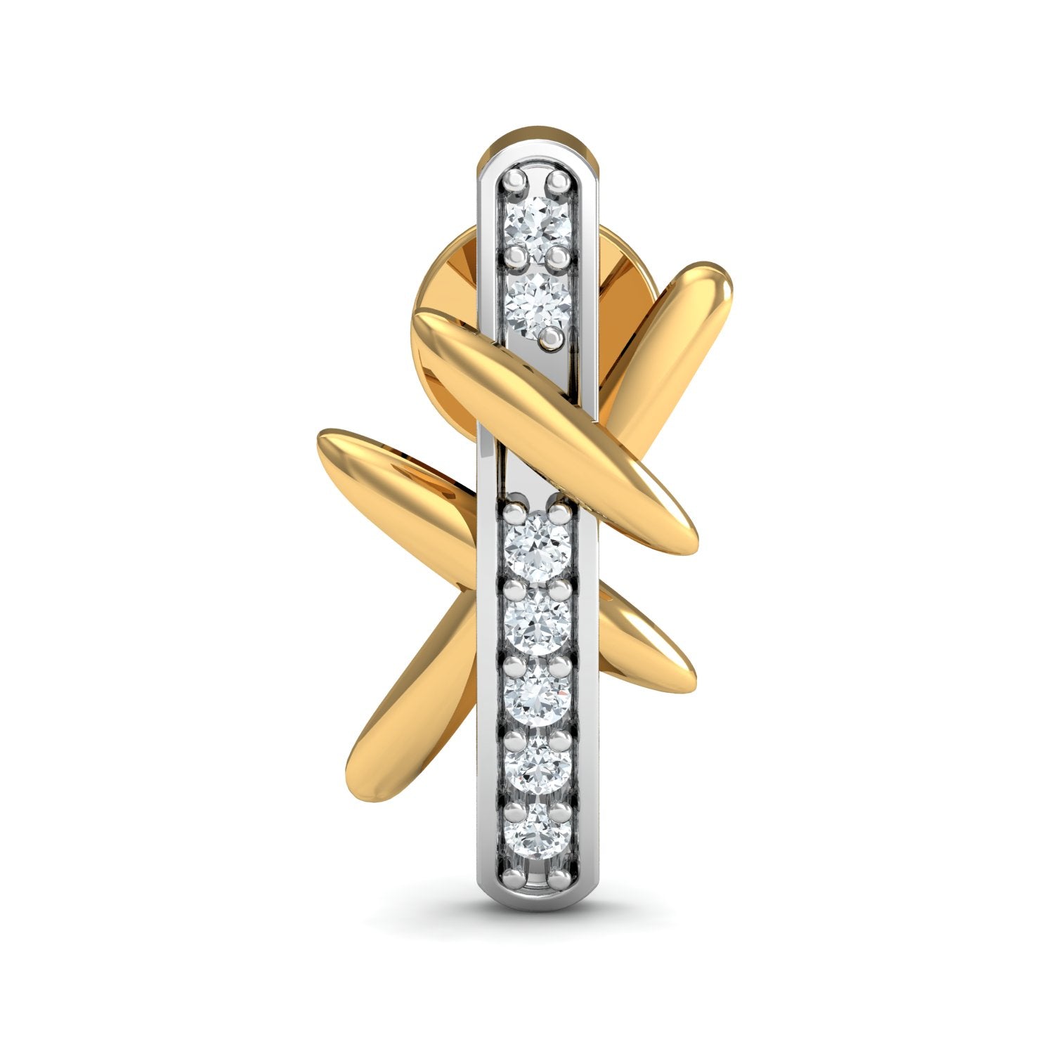 Nidal Jewels| Intertwined Elegance Gold and Diamond Pendant Set - Nidal Jewels