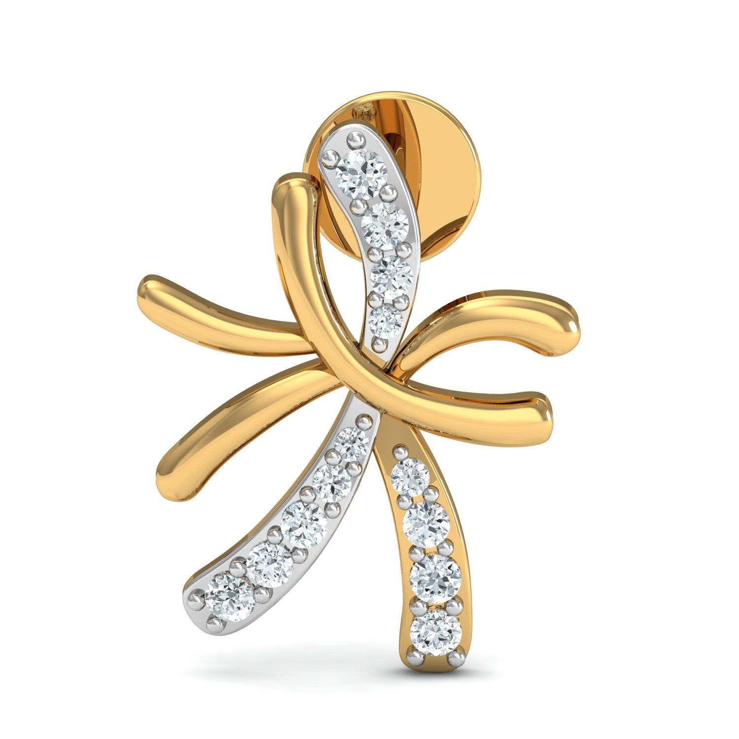 Nidal Jewels | Stellar Splendor Gold and Diamond Pendant Set - Nidal Jewels