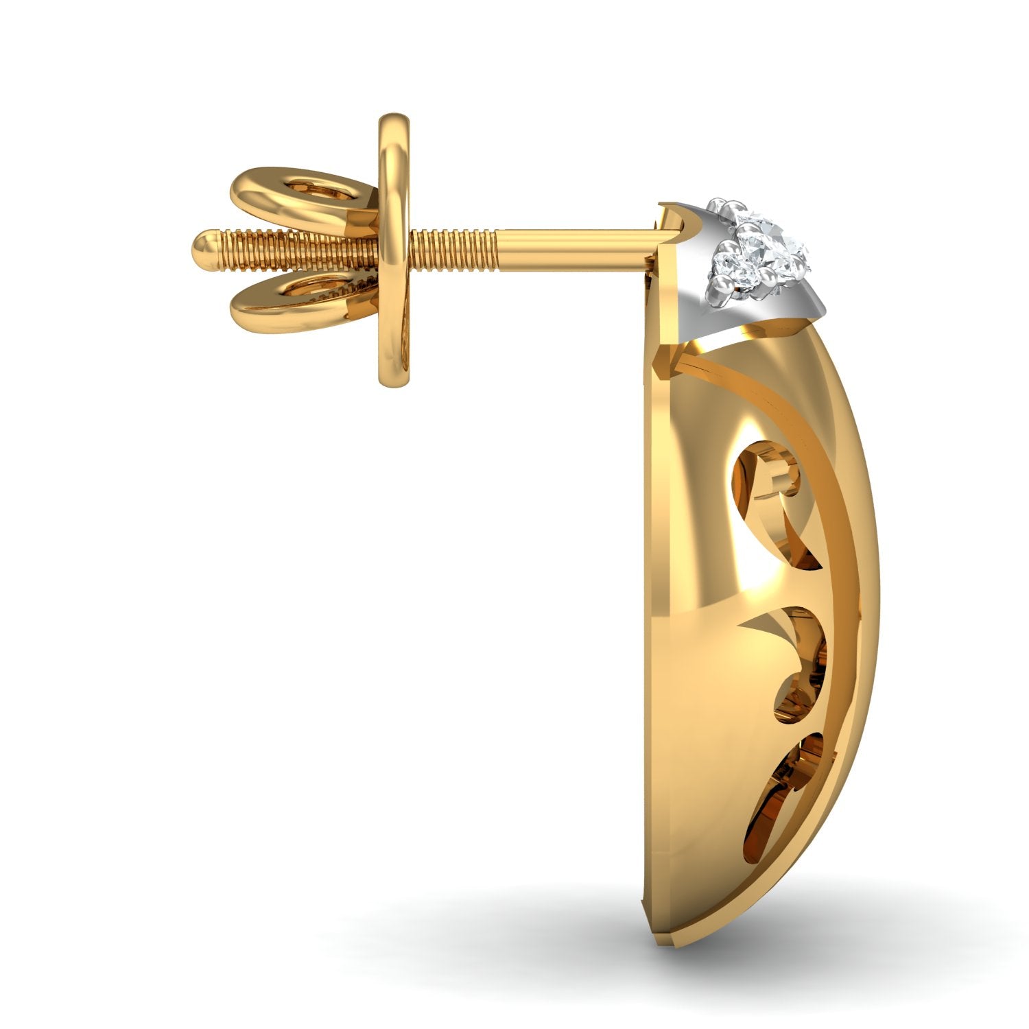 Nidal Jewels | Celestial Orb Gold and Diamond Pendant Set - Nidal Jewels