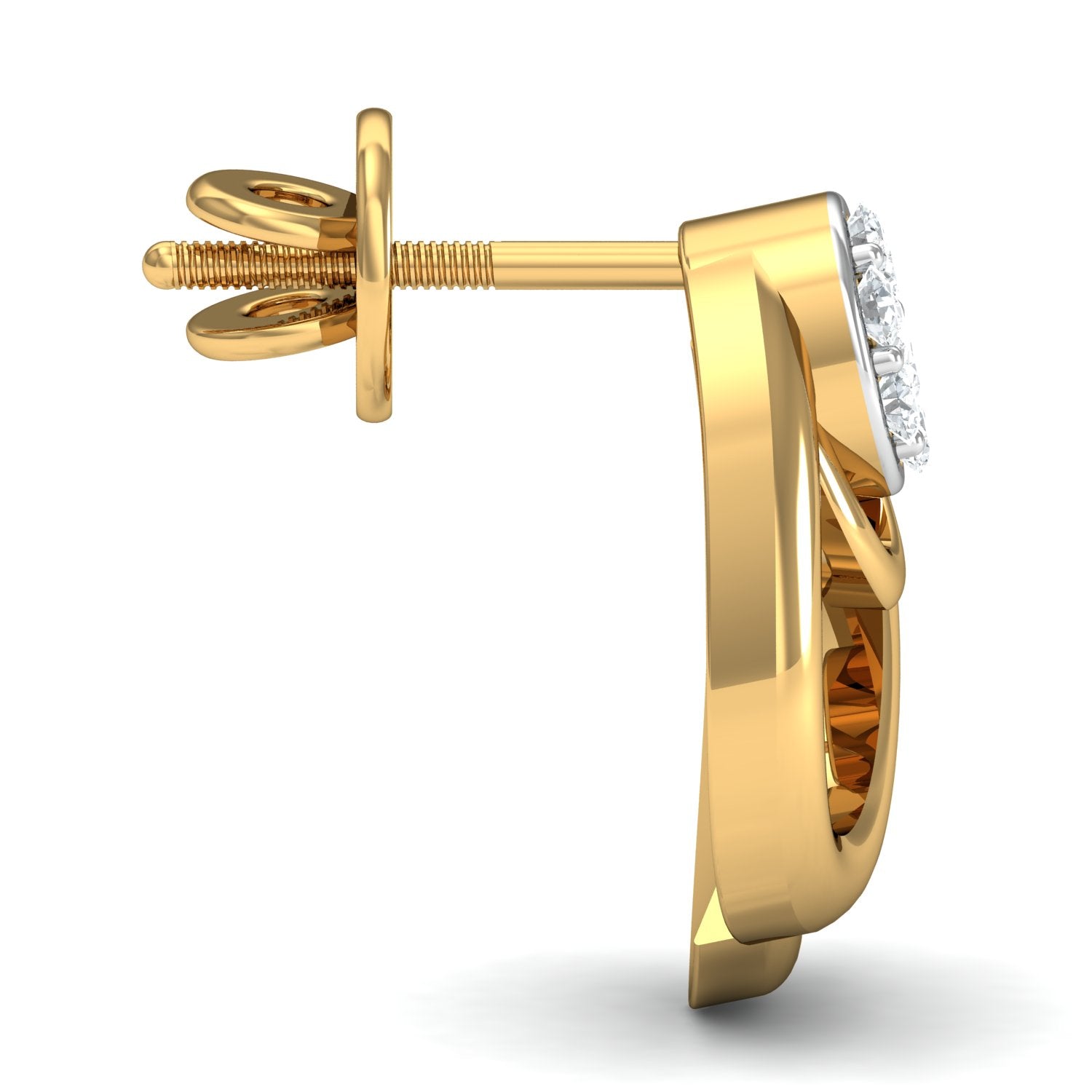 Nidal Jewels | Whisper Diamond Cluster Gold Pendant Set - Nidal Jewels