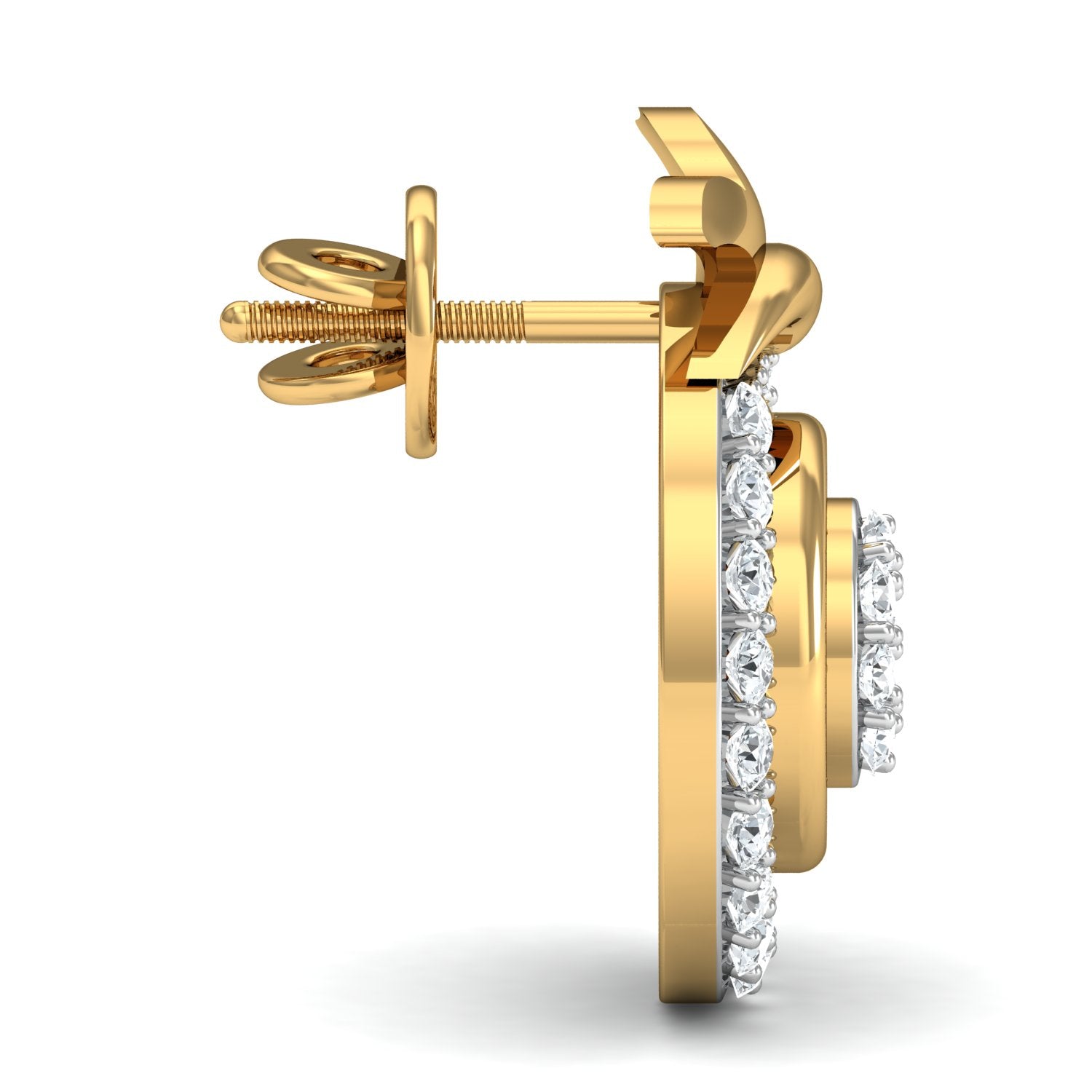 Nidal Jewels | Butterfly Bloom Gold and Diamond Pendant Set - Nidal Jewels