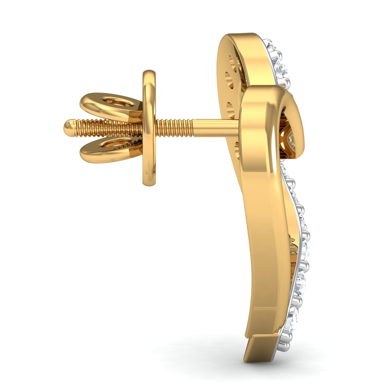 Nidal Jewels | Love's Embrace Heart Gold and Diamond Pendant Set - Nidal Jewels