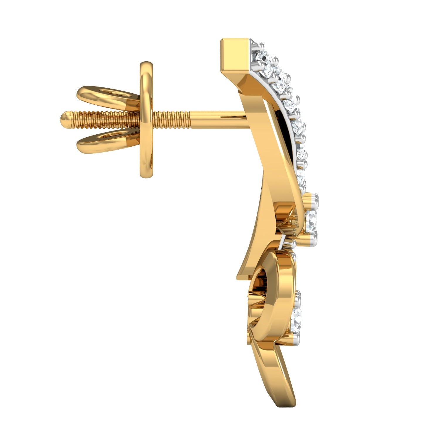 Nidal Jewels | Angelic Gold and Diamond Pendant Set - Nidal Jewels