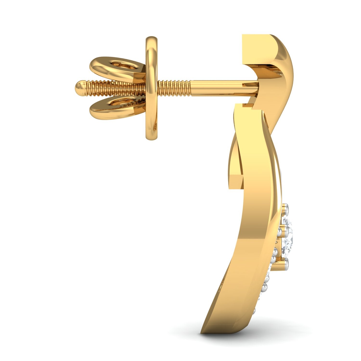 Nidal Jewels | Falling Star Gold and Diamond Pendant Set - Nidal Jewels