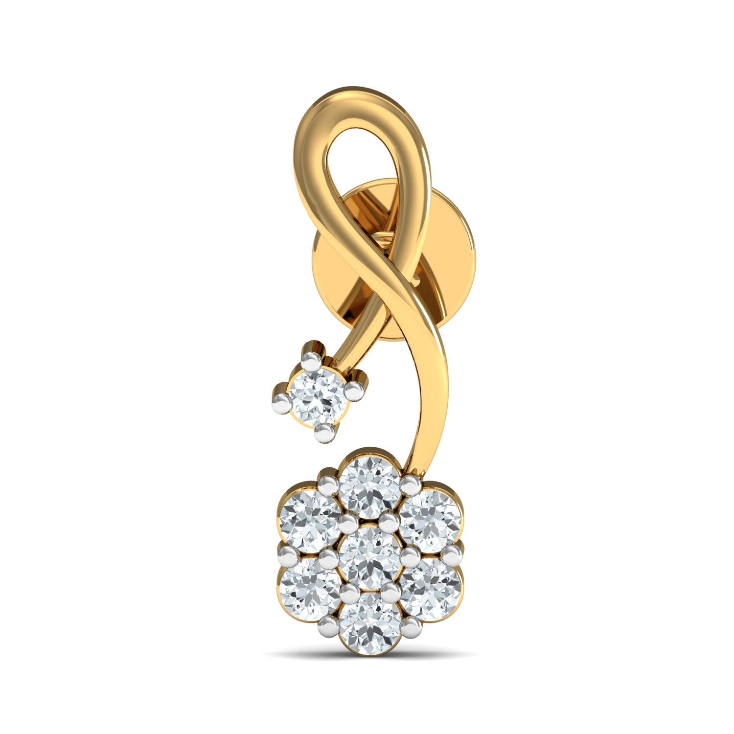 Nidal Jewels | Infinite Love Gold and Diamond Pendant Set - Nidal Jewels