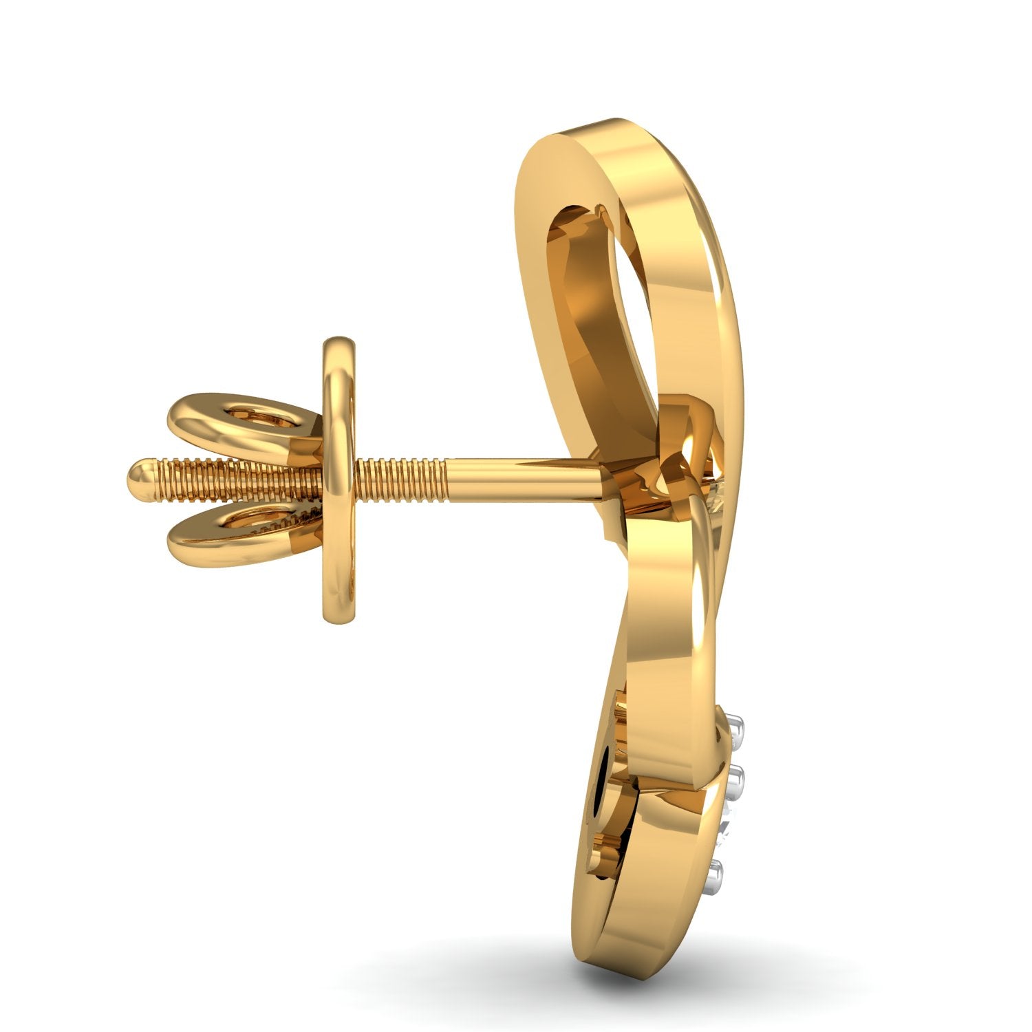 Nidal Jewels | Artistic diamond Solitaires Pendant Set - Nidal Jewels