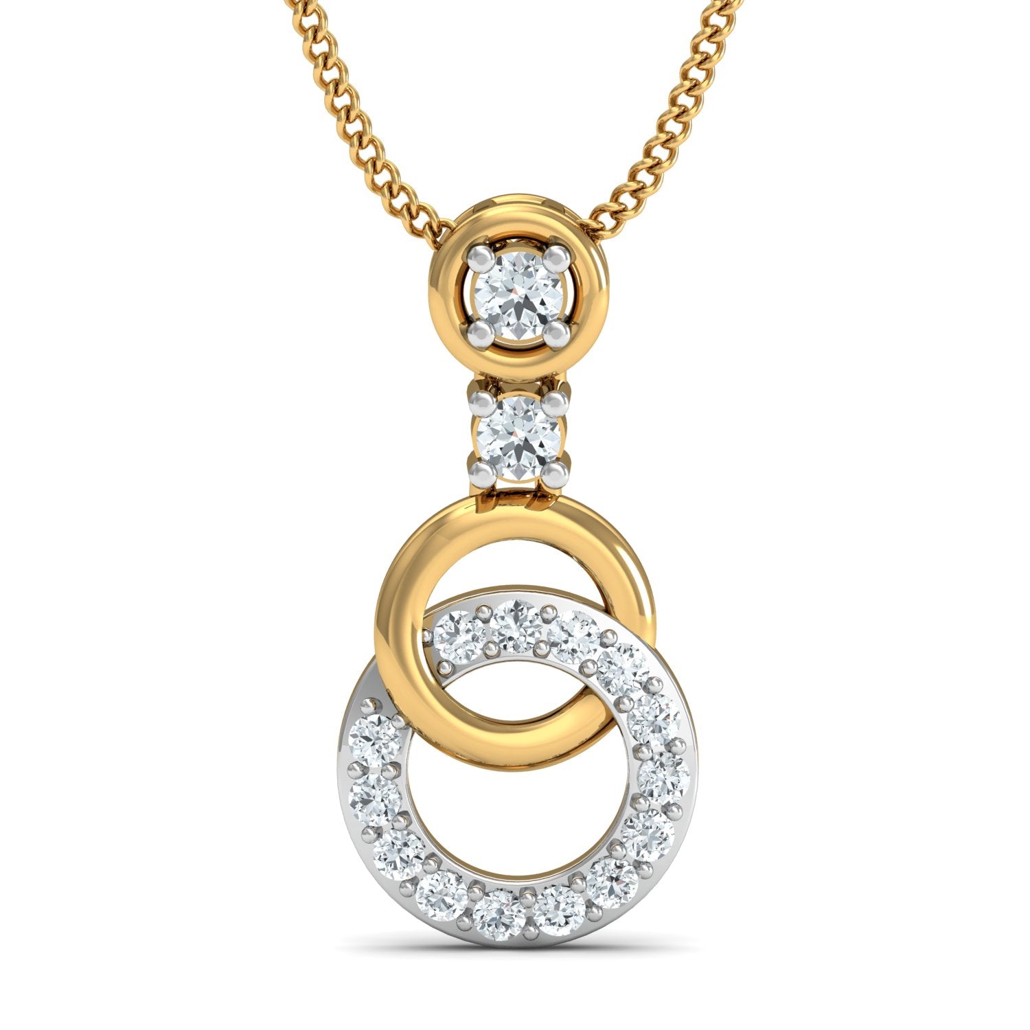 Nidal Jewels | Joyful Gold and Diamond Pendant Set - Nidal Jewels