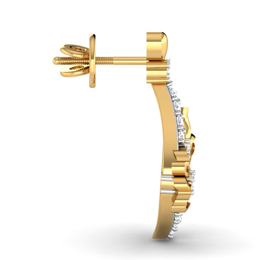 Nidal Jewels | Teardrop Beauty Gold and Diamond Pendant Set - Nidal Jewels