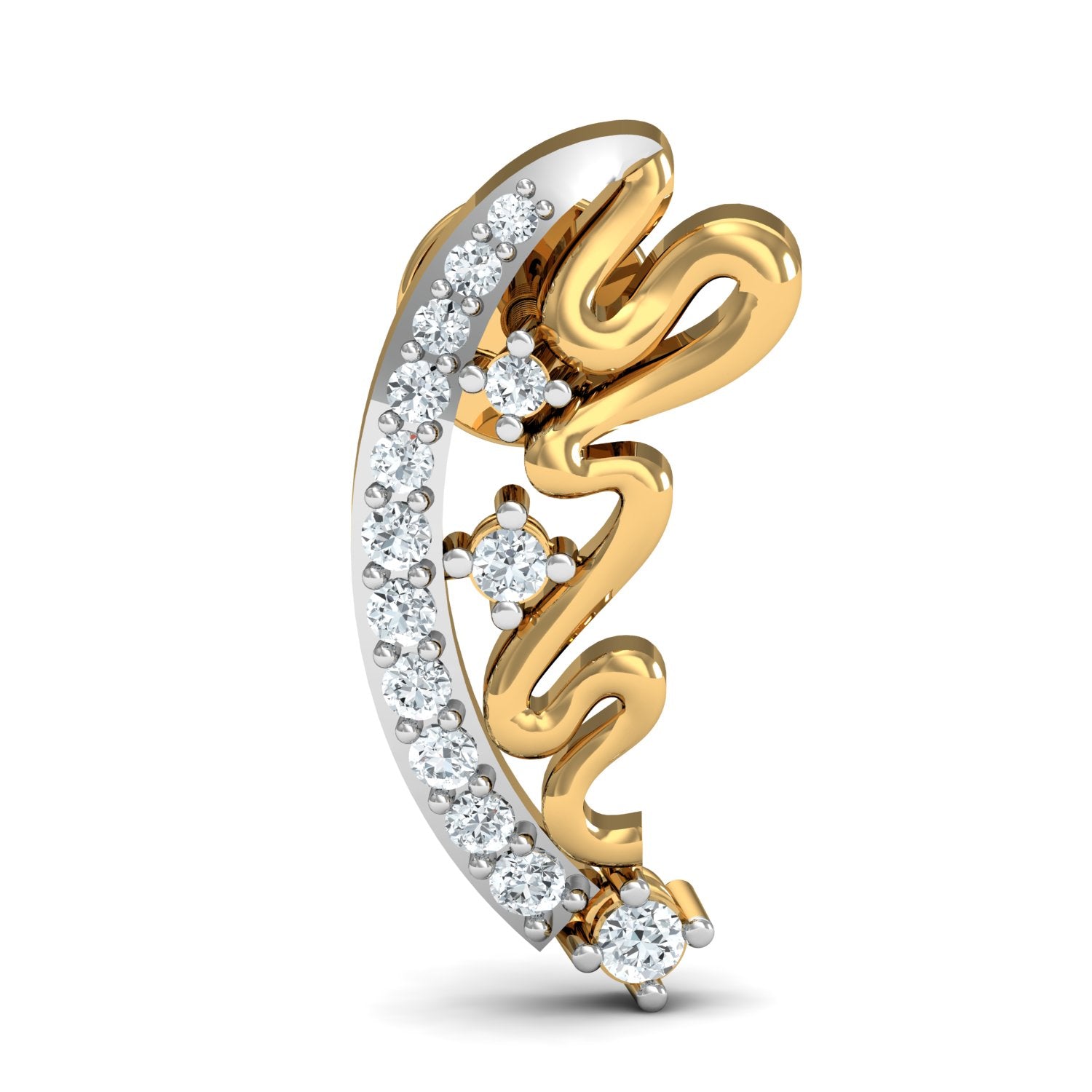 Nidal Jewels | Diamond Dance Gold  Pendant Set - Nidal Jewels