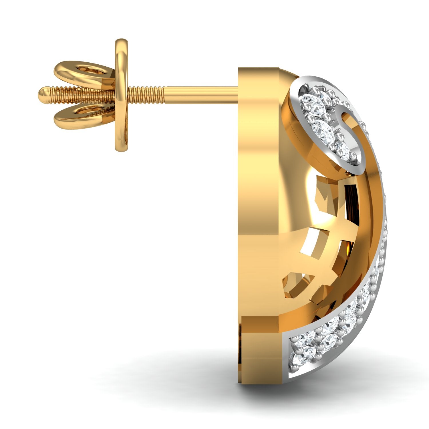 Nidal Jewels | Ornate Orb Gold and Diamond Pendant Set