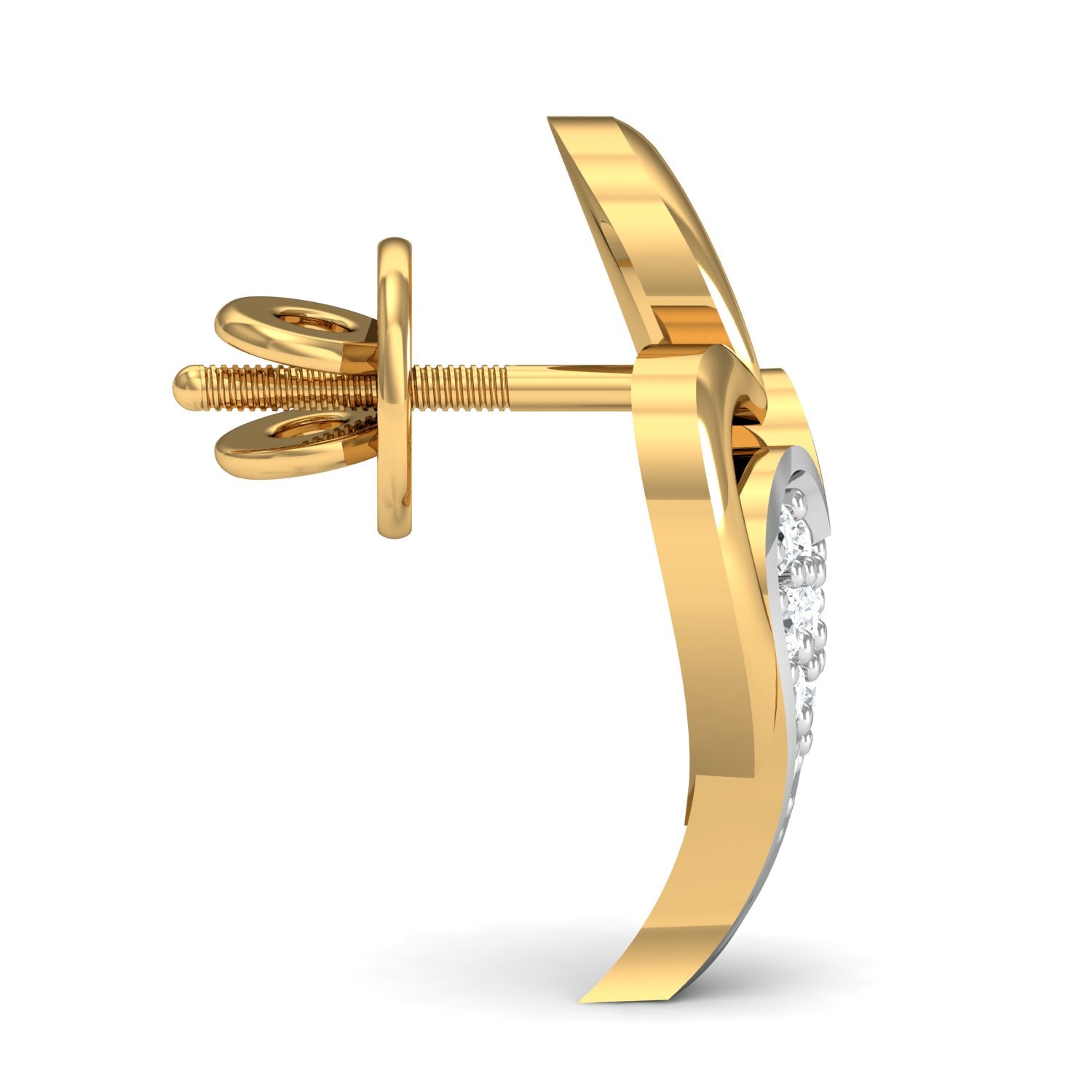 Nidal Jewels | Golden Heartbeat Gold and Diamond Pendant Set