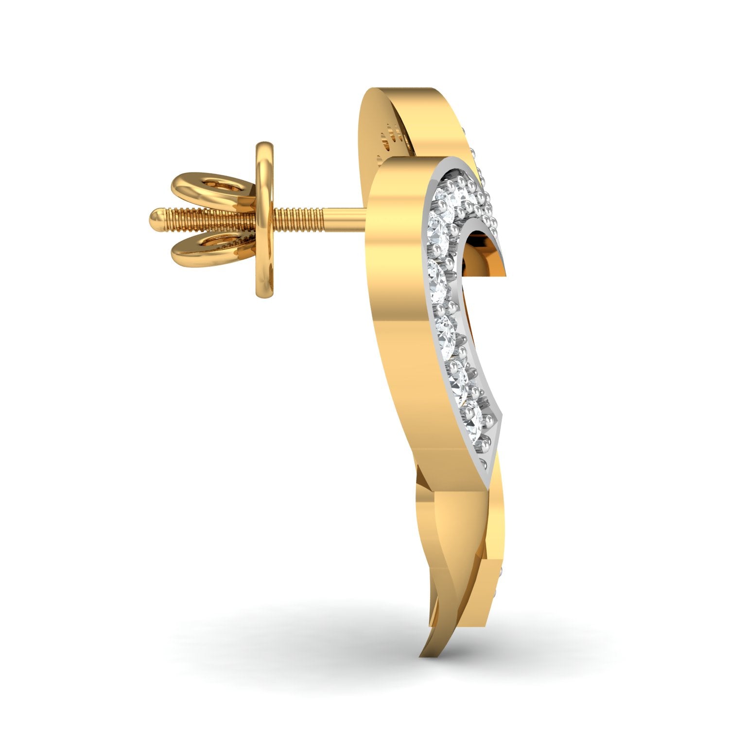 Nidal Jewels | Lunar Love Gold and Diamond Pendant Set - Nidal Jewels