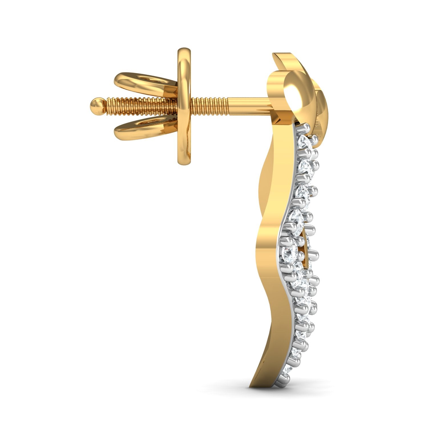 Nidal Jewels | Hearts in a Frame Gold and Diamond Pendant Set - Nidal Jewels