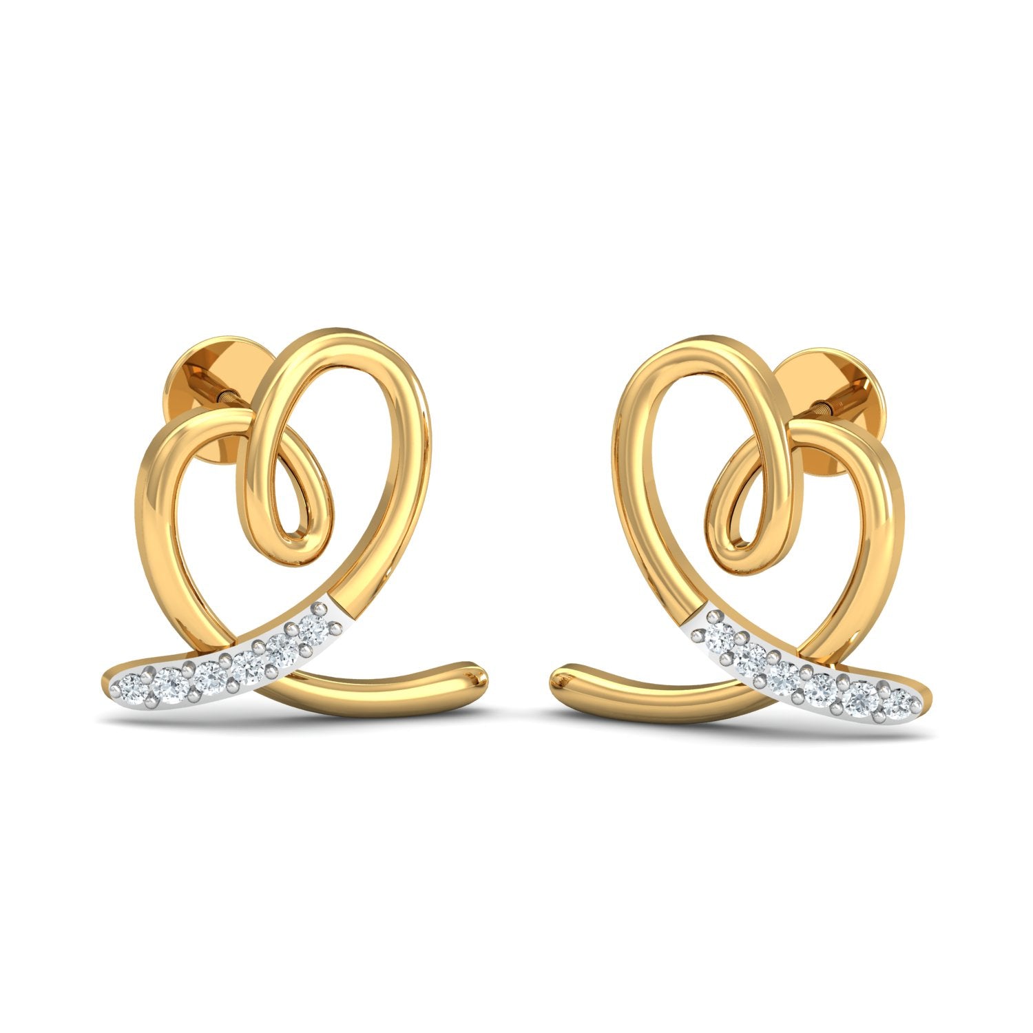 Nidal Jewels | Written in Love Gold and Diamond Pendant Set