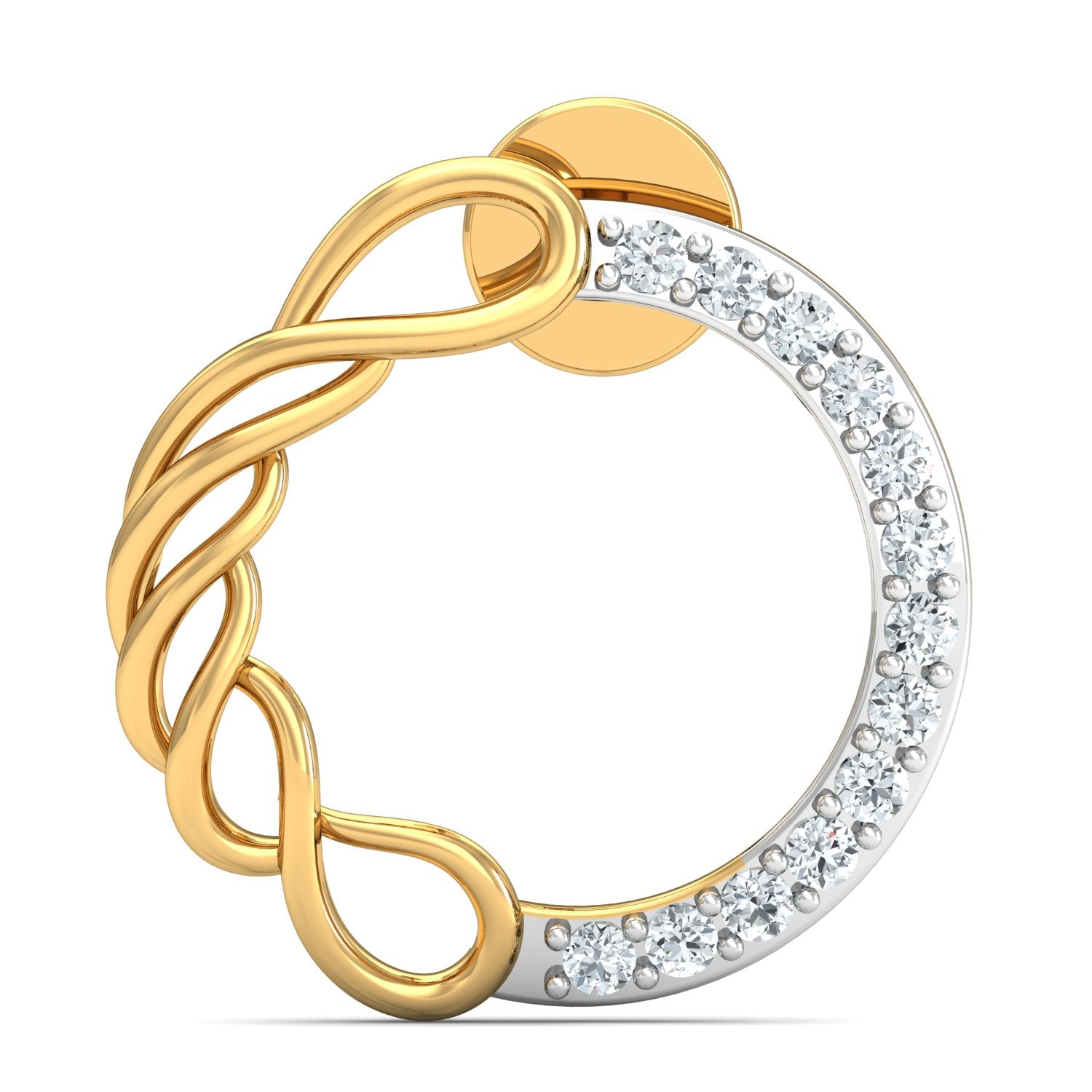 Nidal Jewels | Glow Gold and Diamond Pendant Set