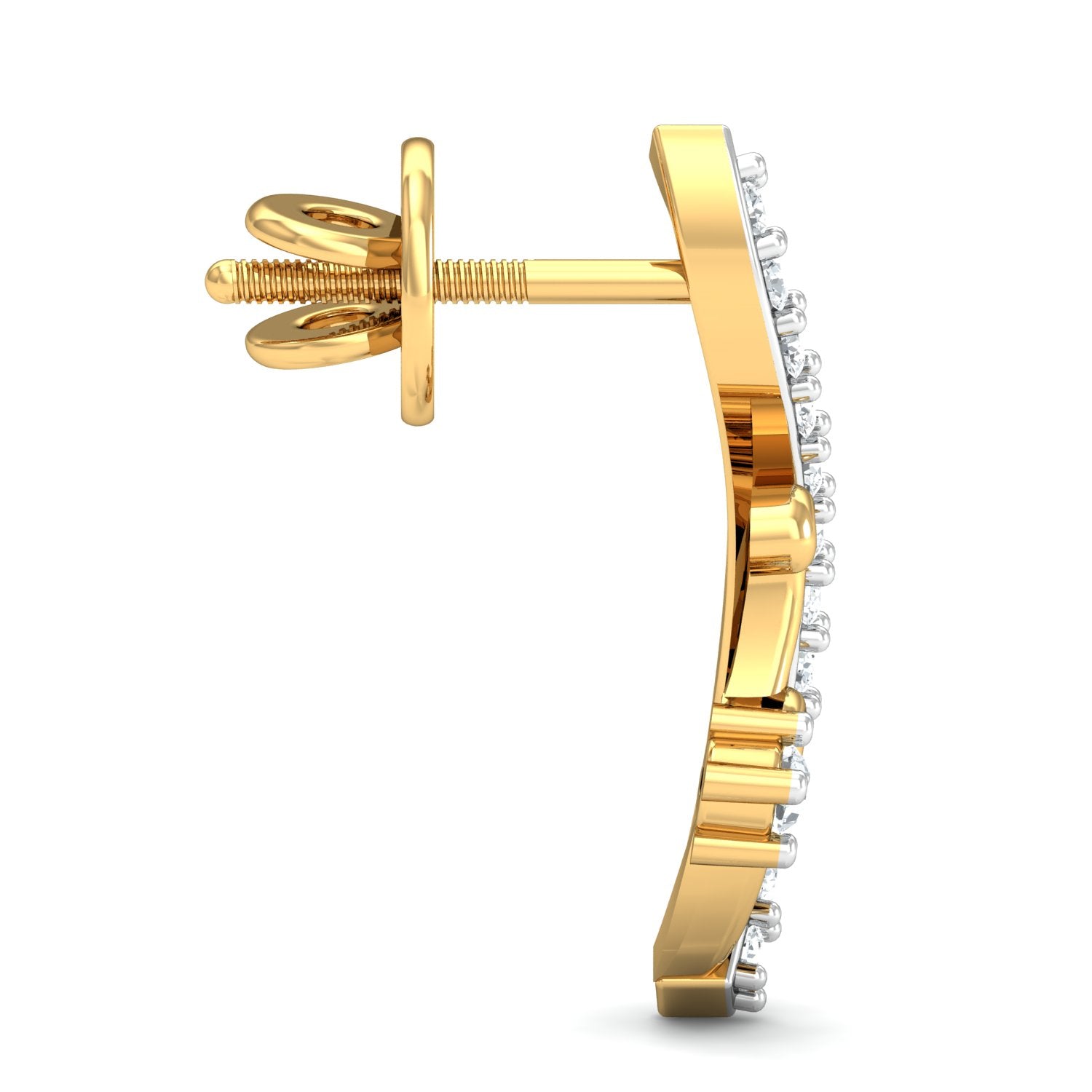 Nidal Jewels | Twirling Twine Gold and Diamond Pendant Set