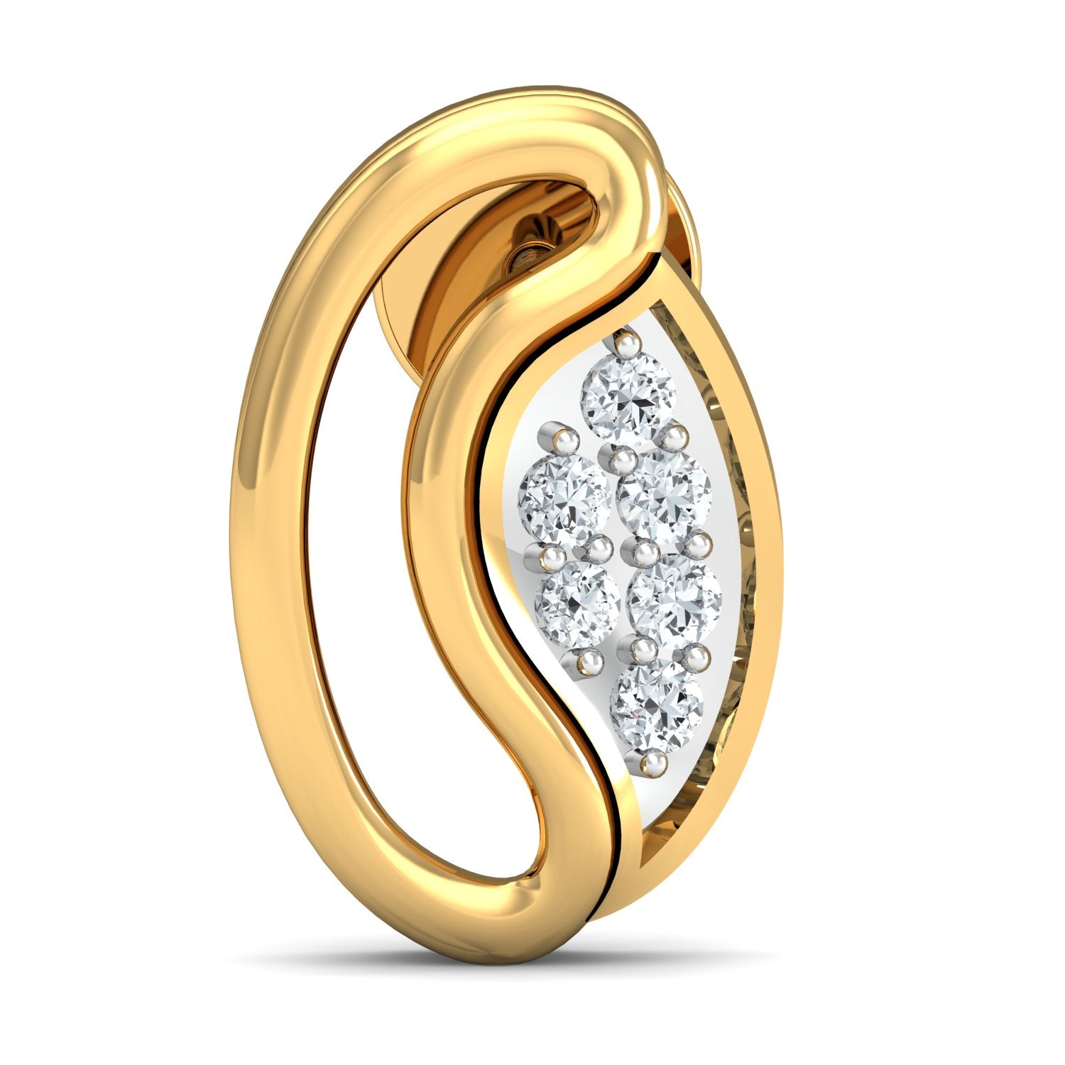 Nidal Jewels | Dewdrop Diamond Gold Pendant Set