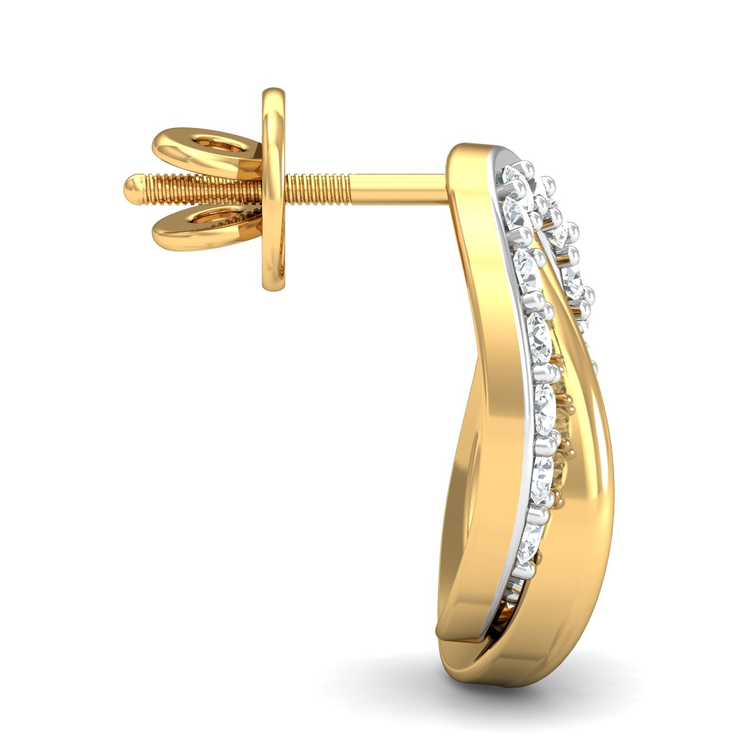 Nidal Jewels | Eternal Loop Gold and Diamond Pendant Set - Nidal Jewels