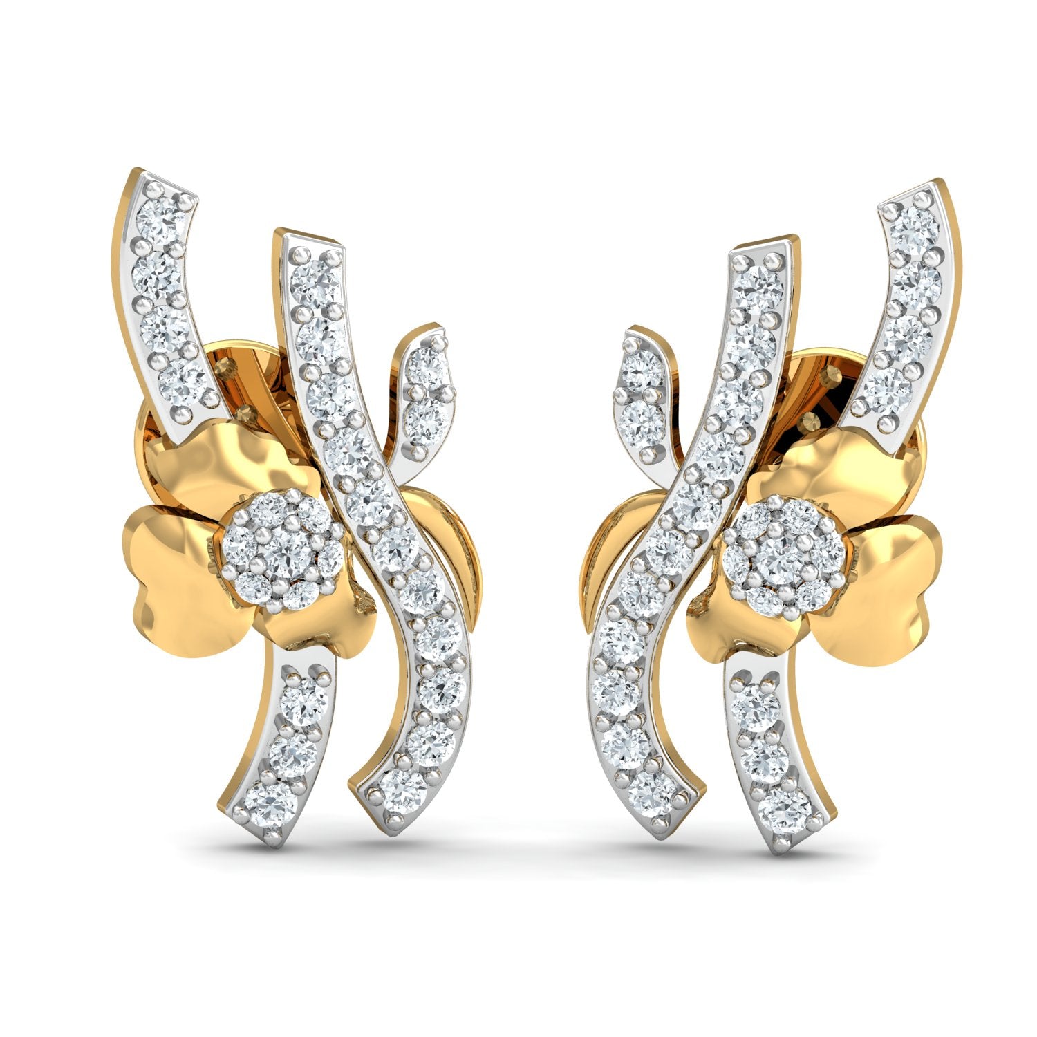 Nidal Jewels | Love Petals Gold and Diamond Pendant Set