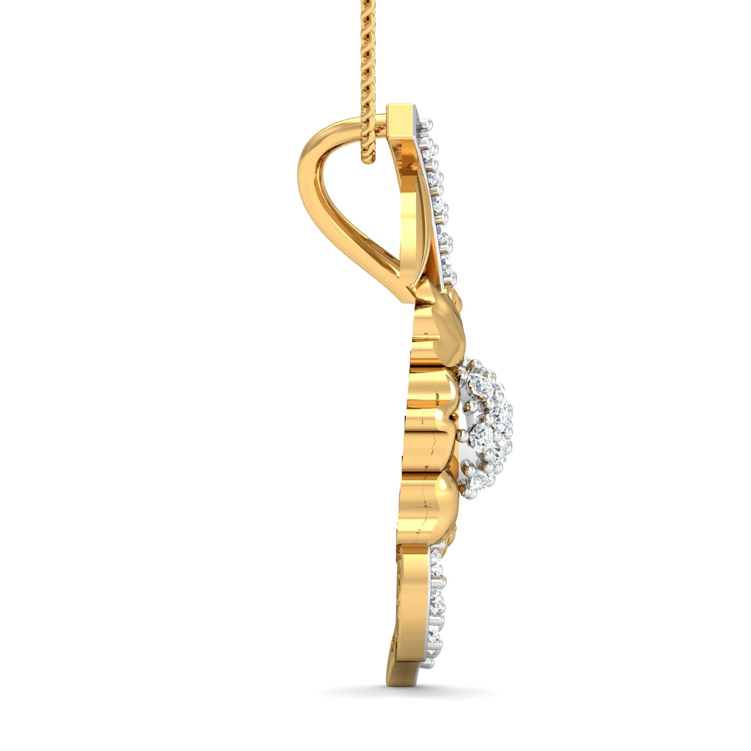 Nidal Jewels | Enchanted Gold and Diamond Pendant Set