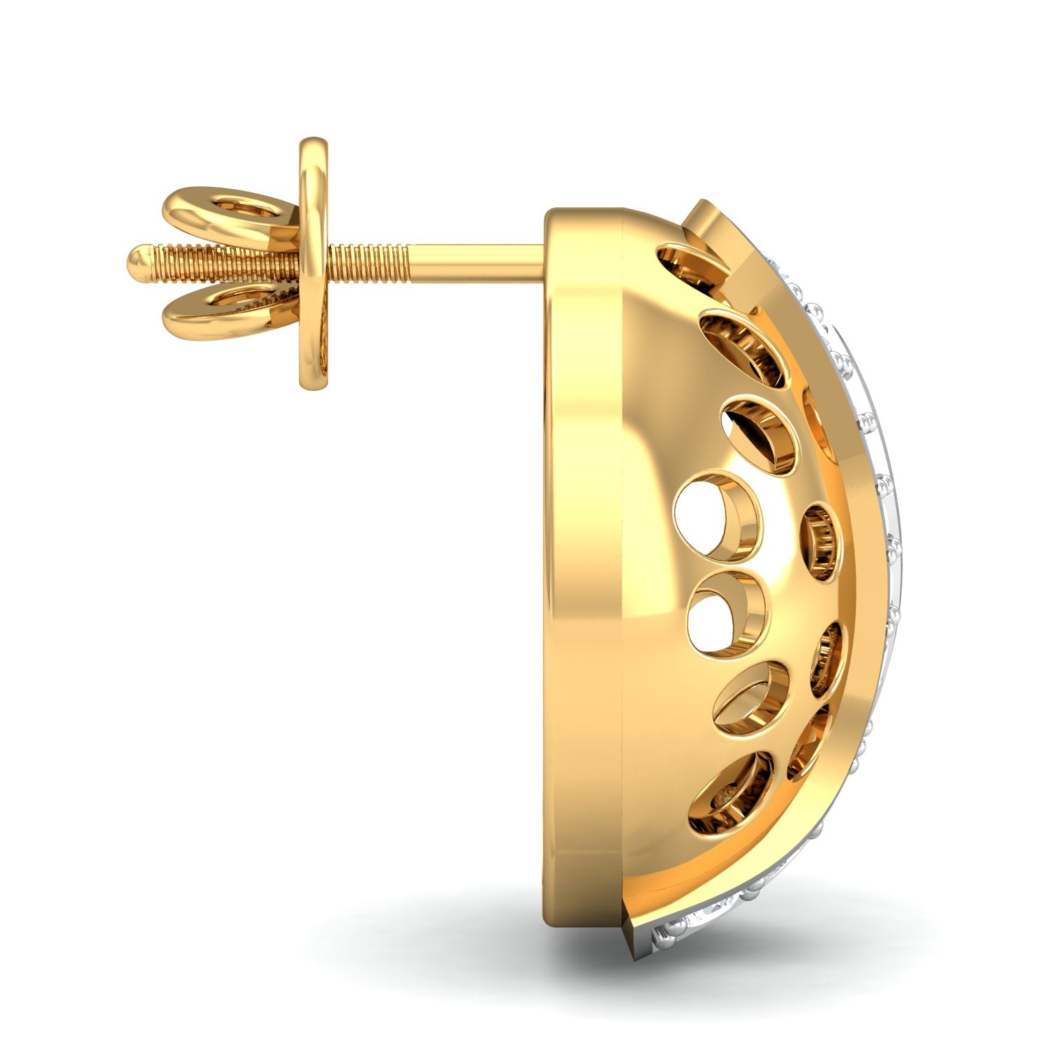 Nidal Jewels | Diamond Globe Gold Pendant Set