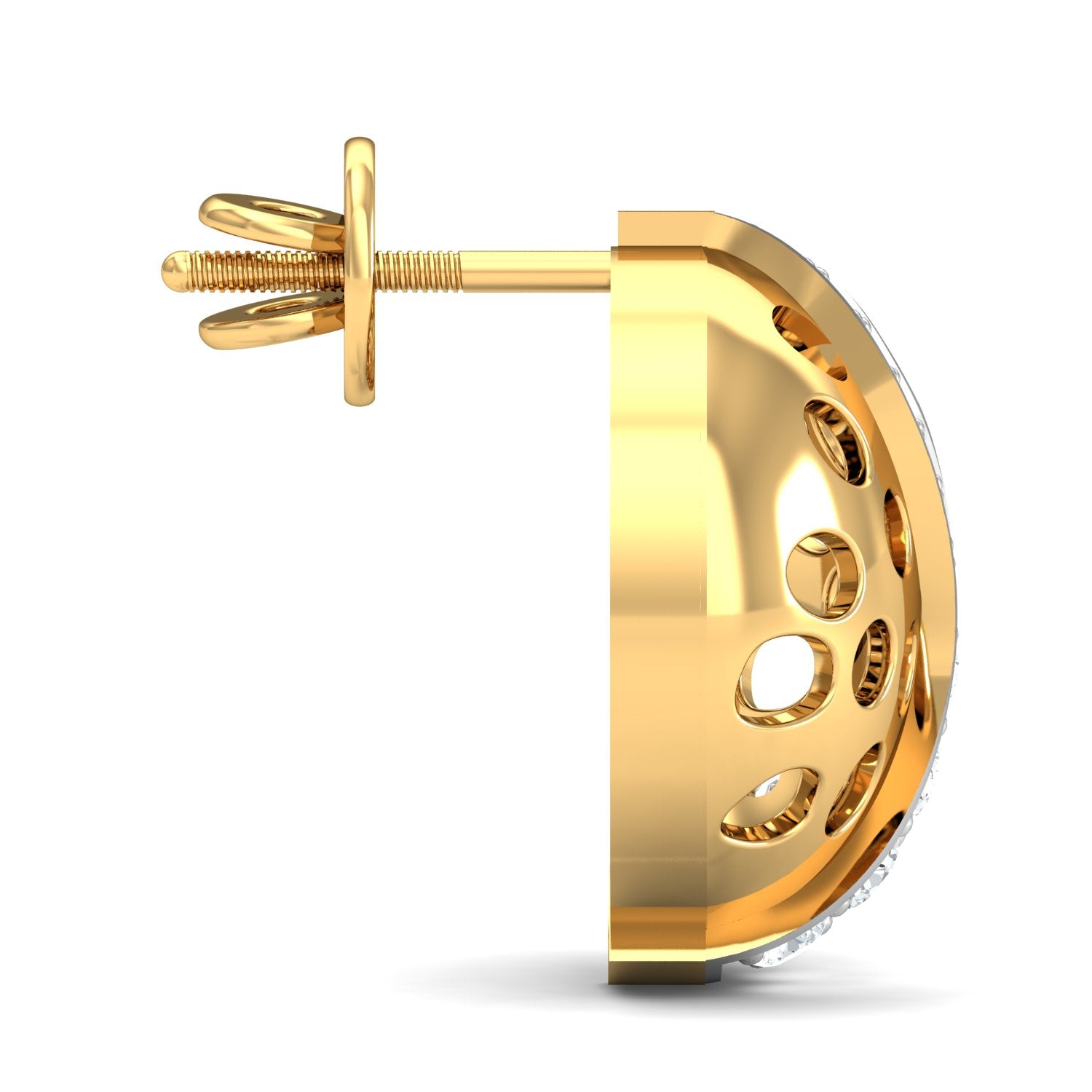 Nidal Jewels | Diamond Encrusted Gold Pendant Set