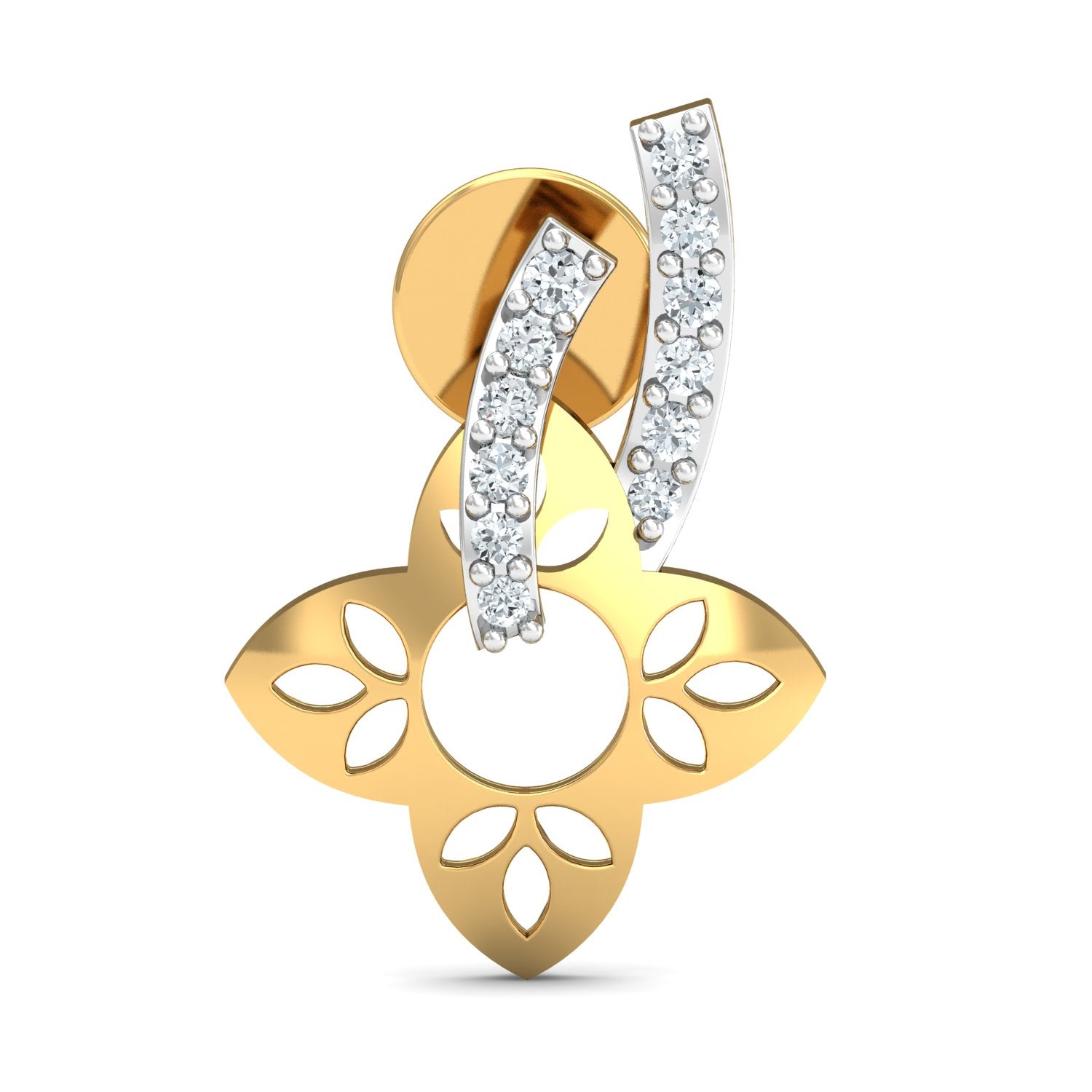 Nidal Jewels | Sunbeam Gold and Diamond Pendant Set