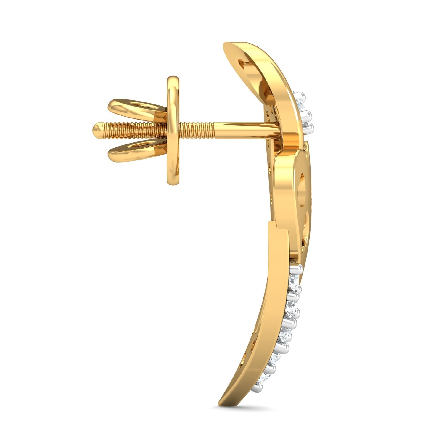 Nidal Jewels | Nested Hearts Gold and Diamond Pendant Set