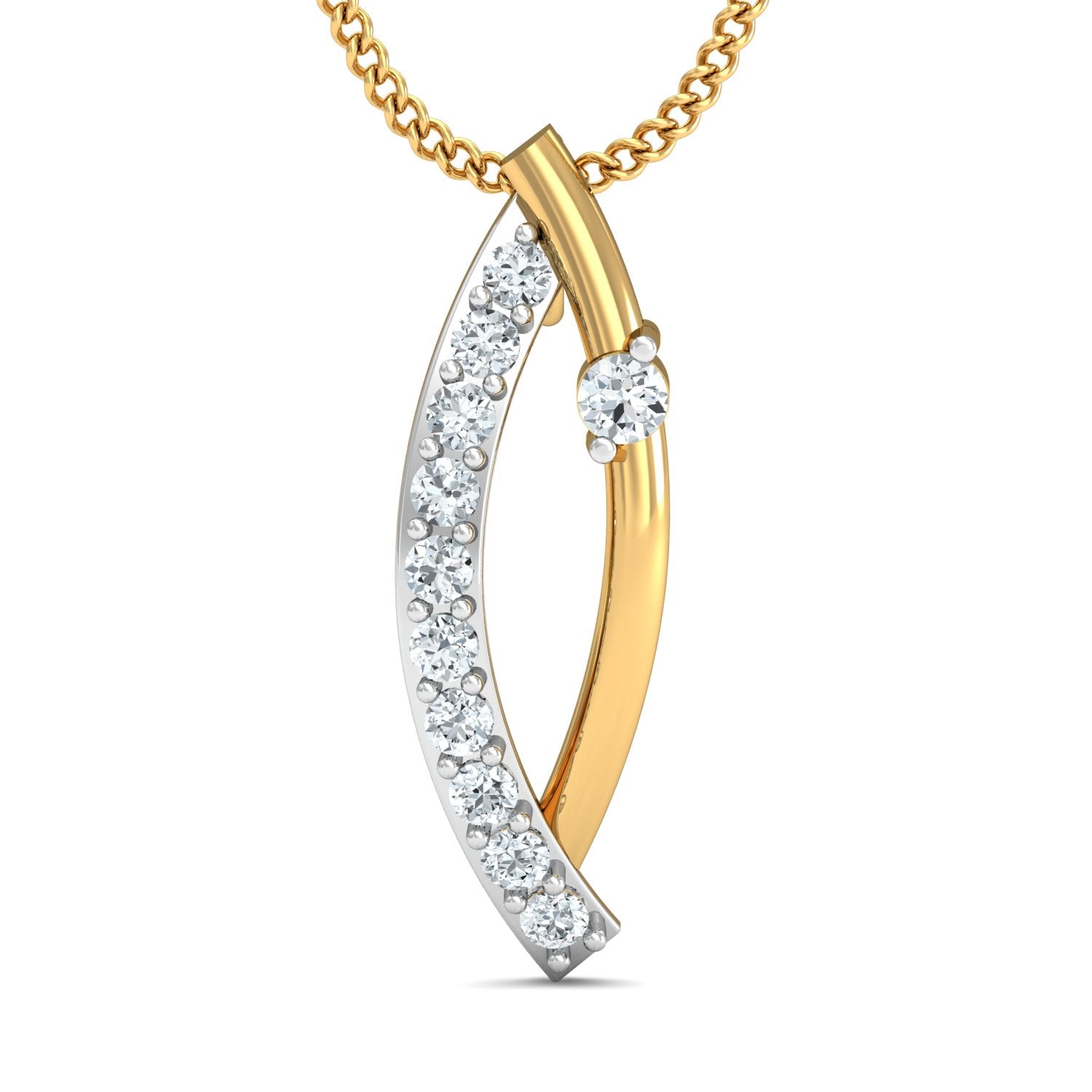 Nidal Jewels | Twilight Gold and Diamond Pendant Set